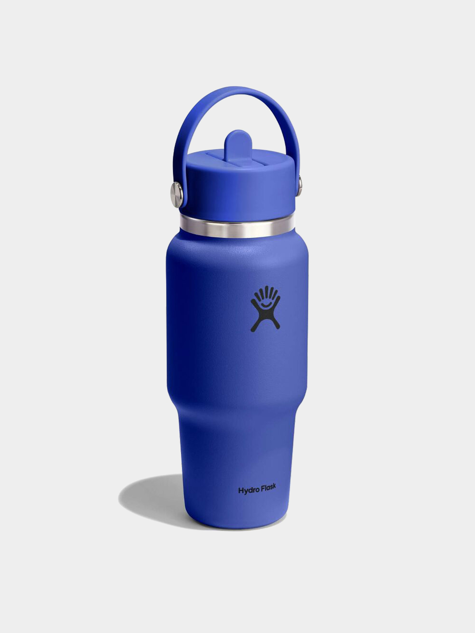 Fľaša Hydro Flask Wide Flex Straw Travel 710ml (capri blue)