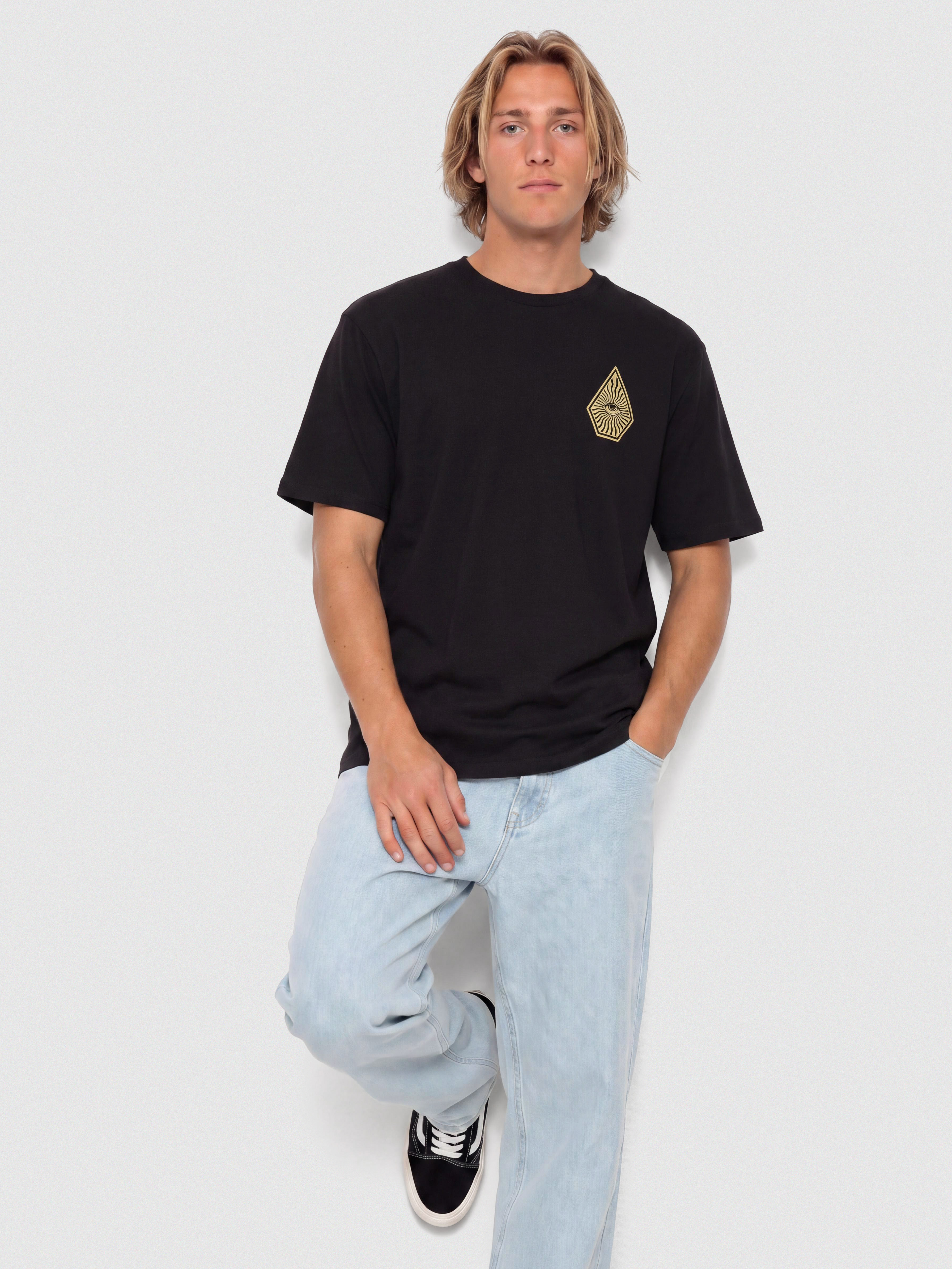 Tričko Volcom All Seeing (black)