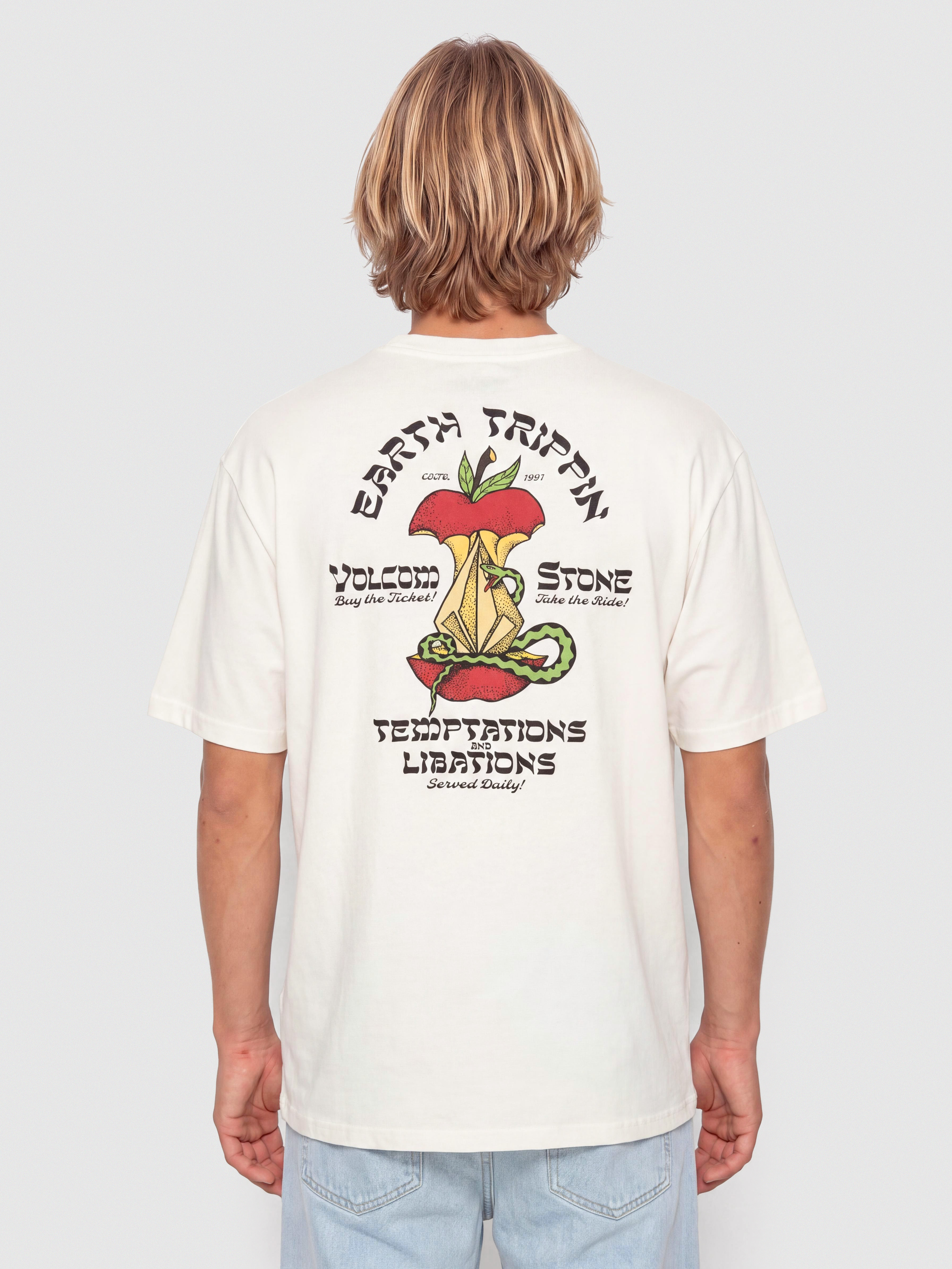 Tričko Volcom Temptations (off white)