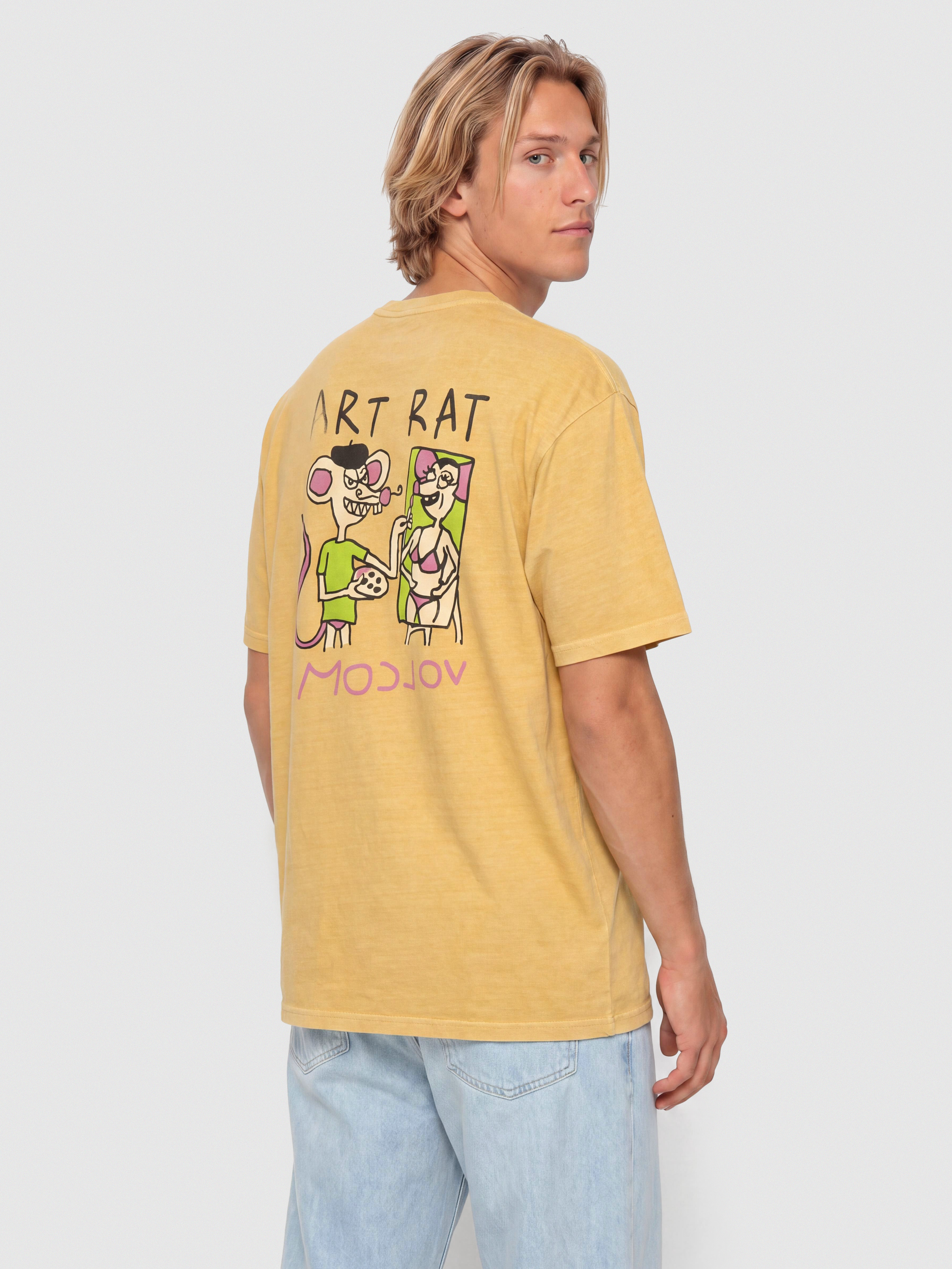 Tričko Volcom Fa Ozzy 2 (mustard)