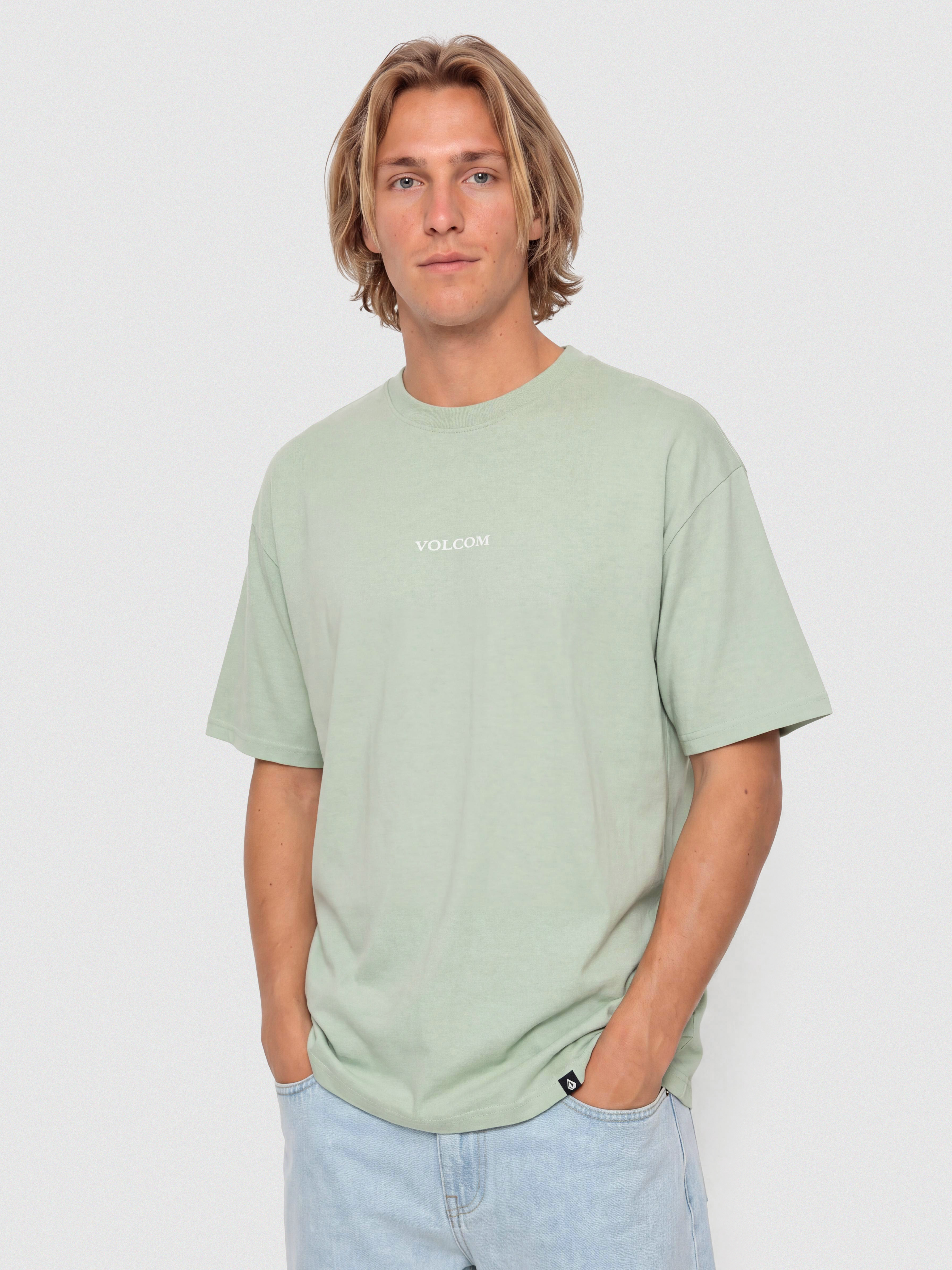 Tričko Volcom Volcom Stone Lse (ice green)