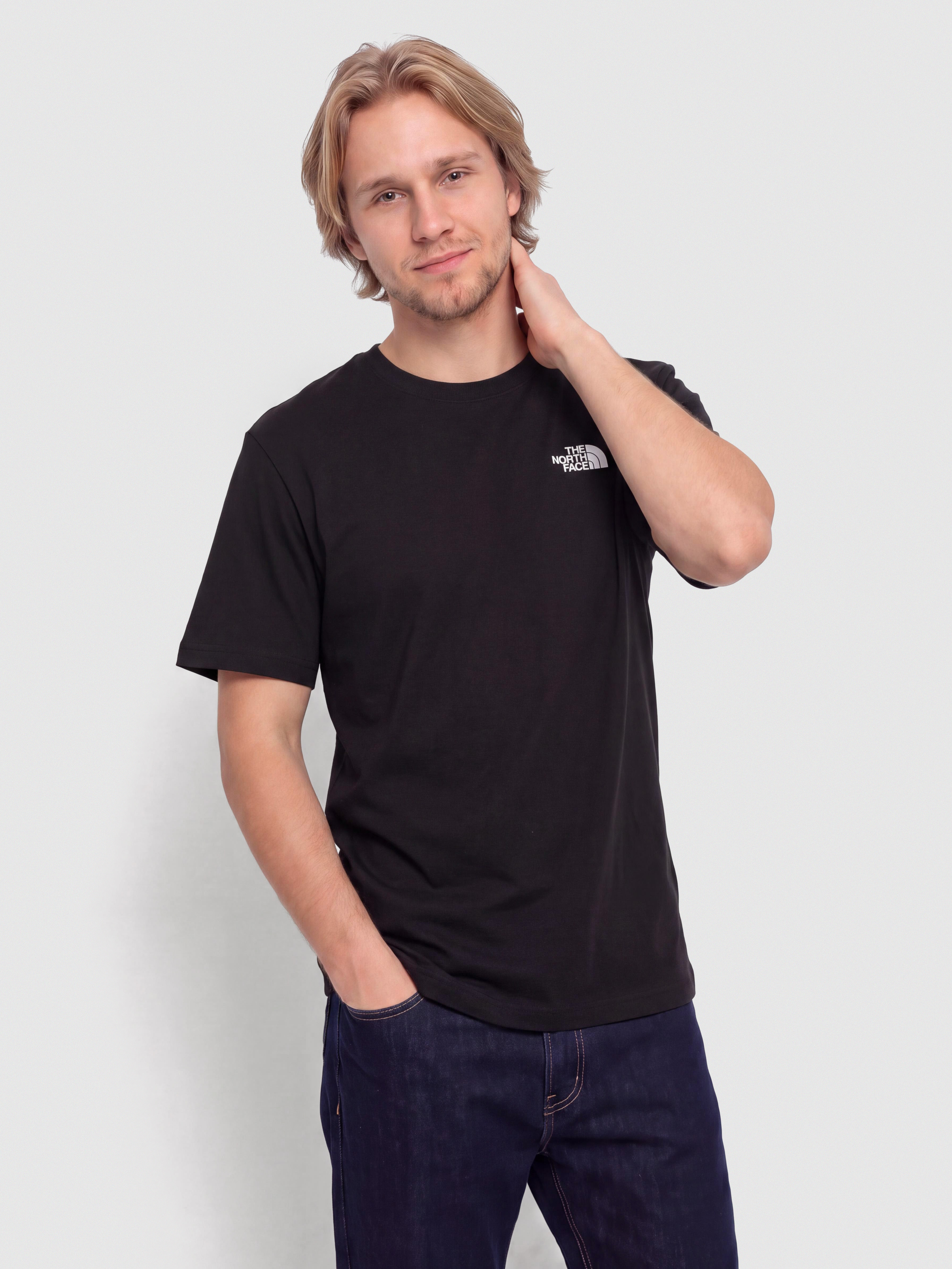 Tričko The North Face Evolution Box Nse (tnf black/tnf white)