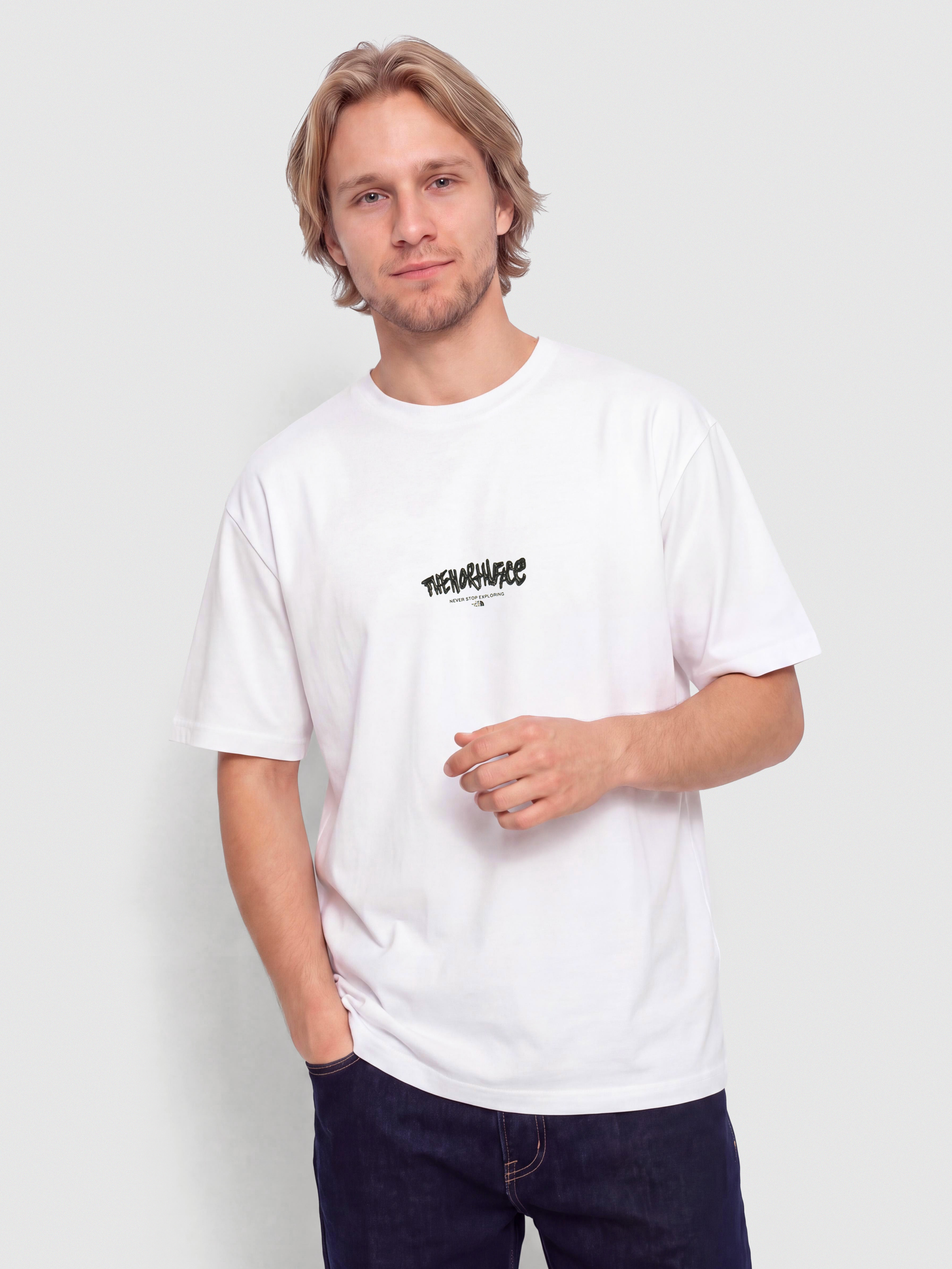 Tričko The North Face Nse Relaxed (tnf white)