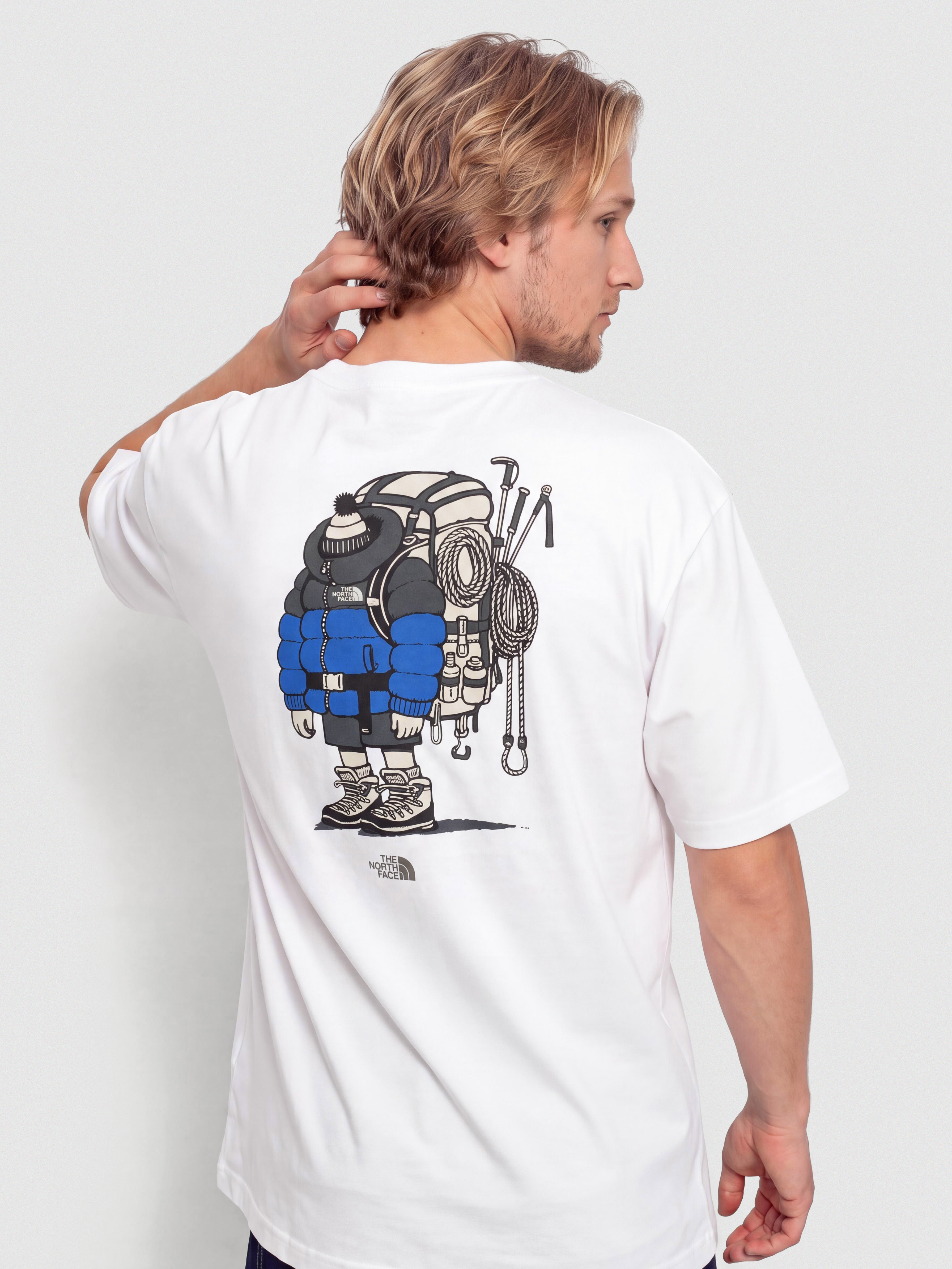Tričko The North Face Gear Up Get Out Relaxed (tnf white)