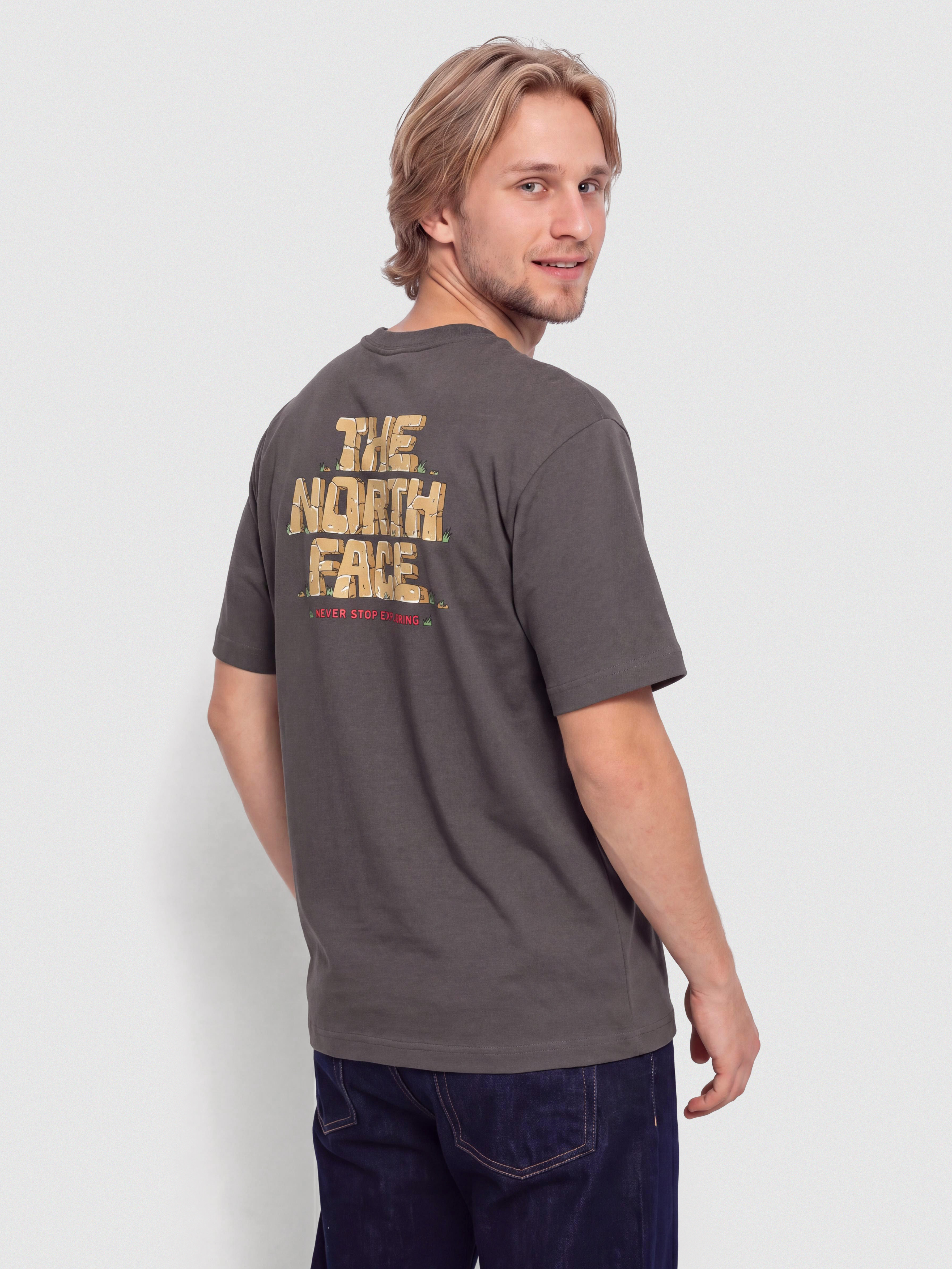 Tričko The North Face Stone Logo Relaxed