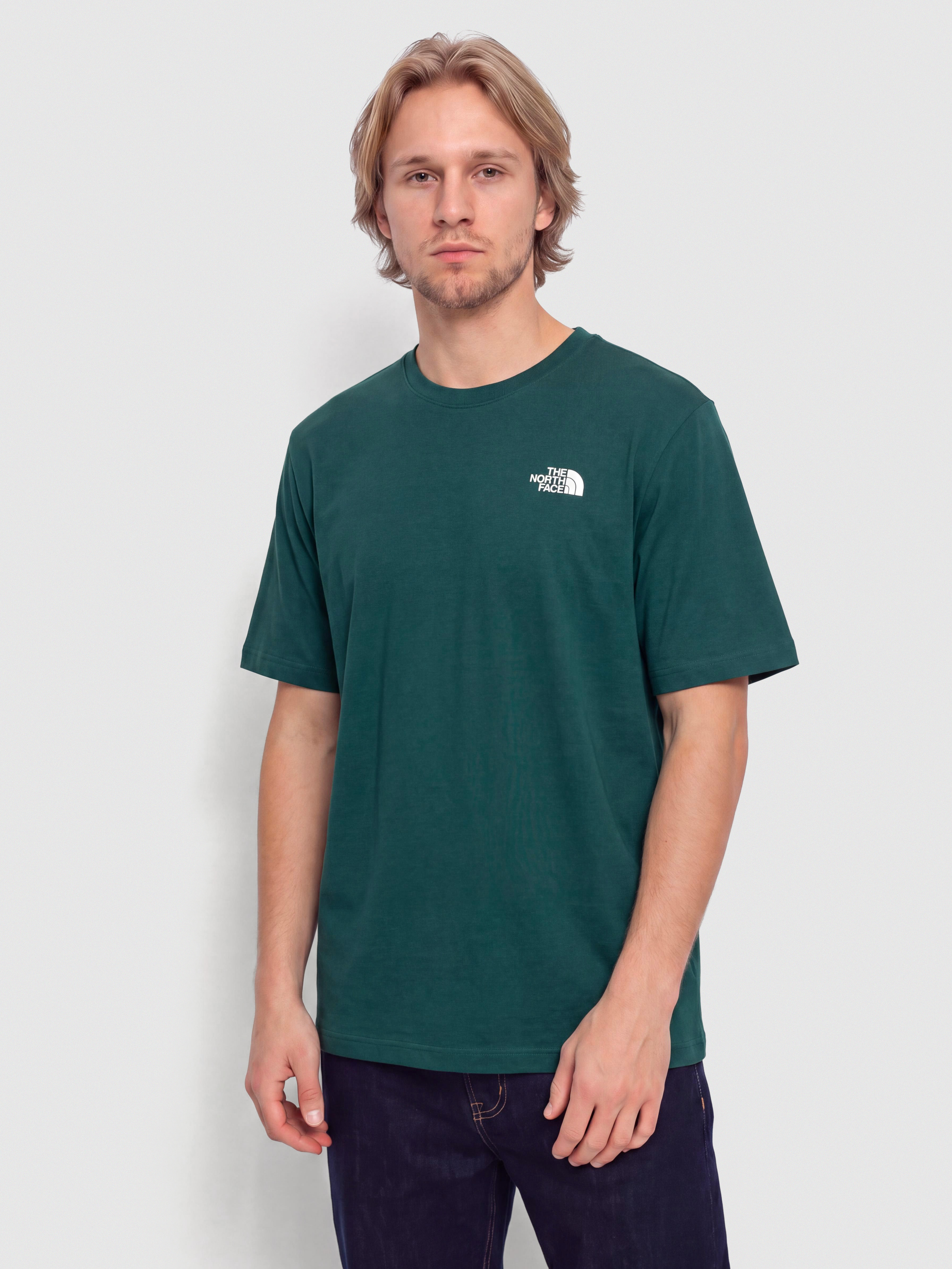 Tričko The North Face Evolution Box Nse (pacific teal)