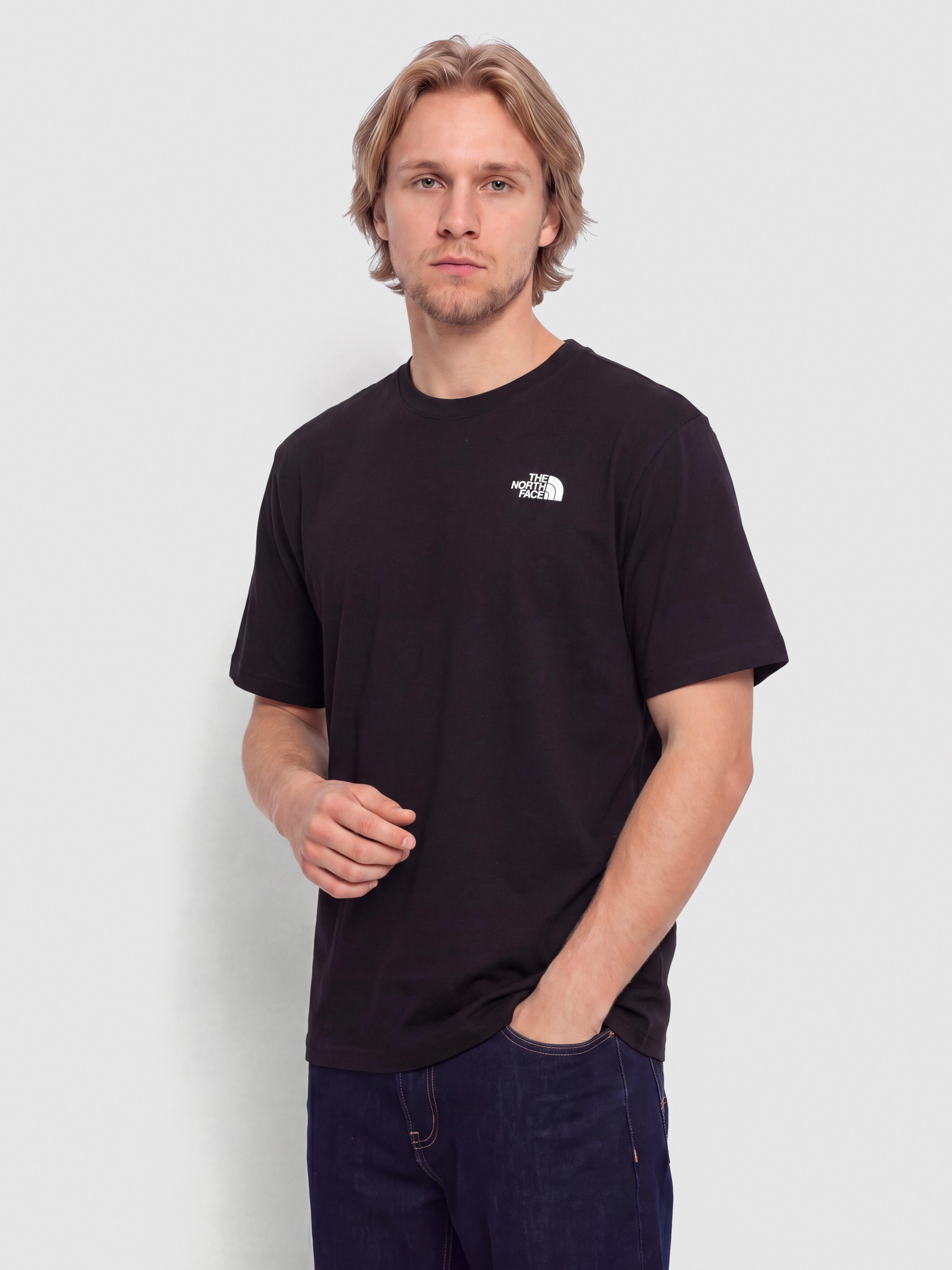 Tričko The North Face Vertical Regular (tnf black)