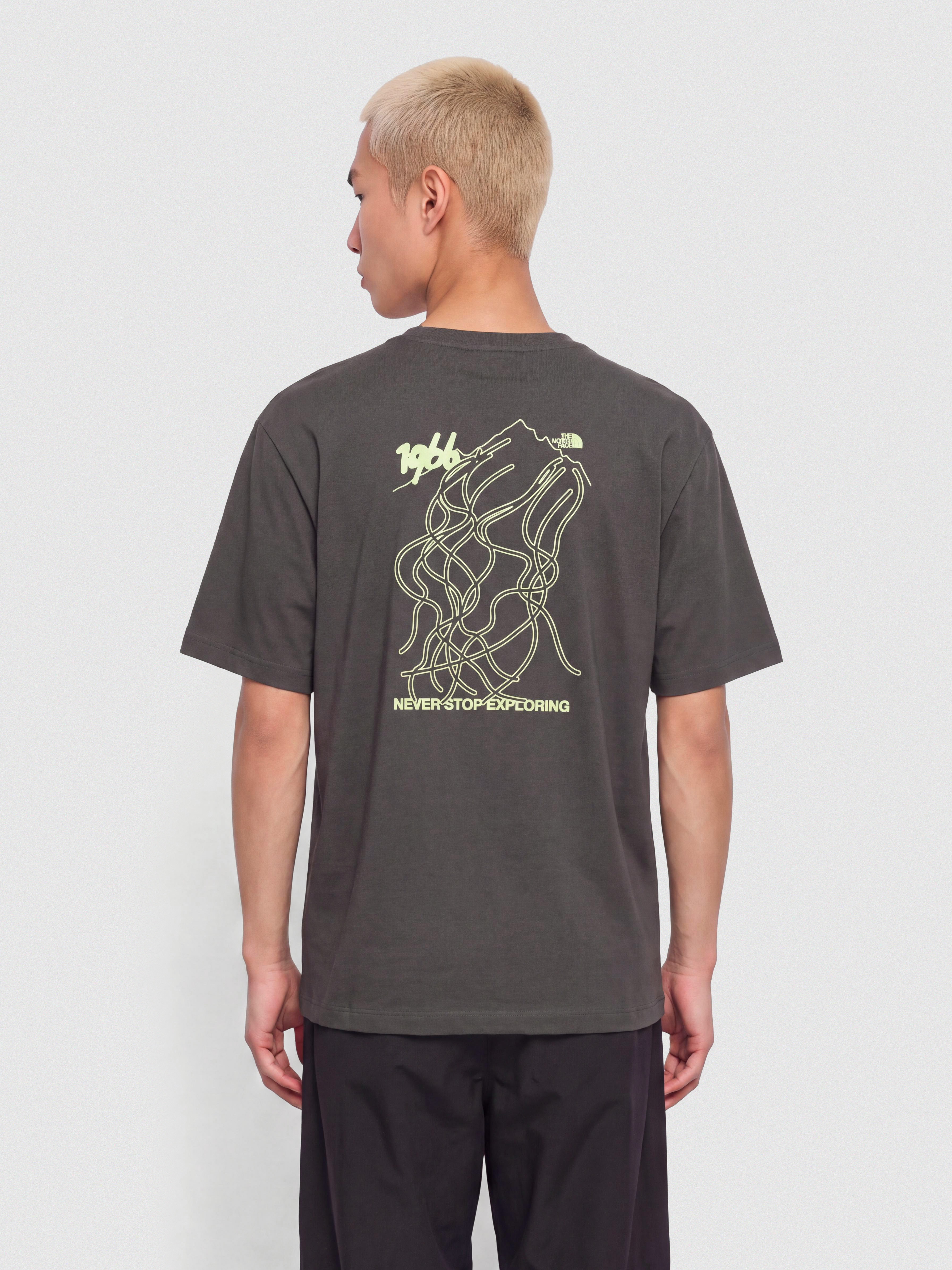 Tričko The North Face Nse Slopes Relaxed (anthracite grey)