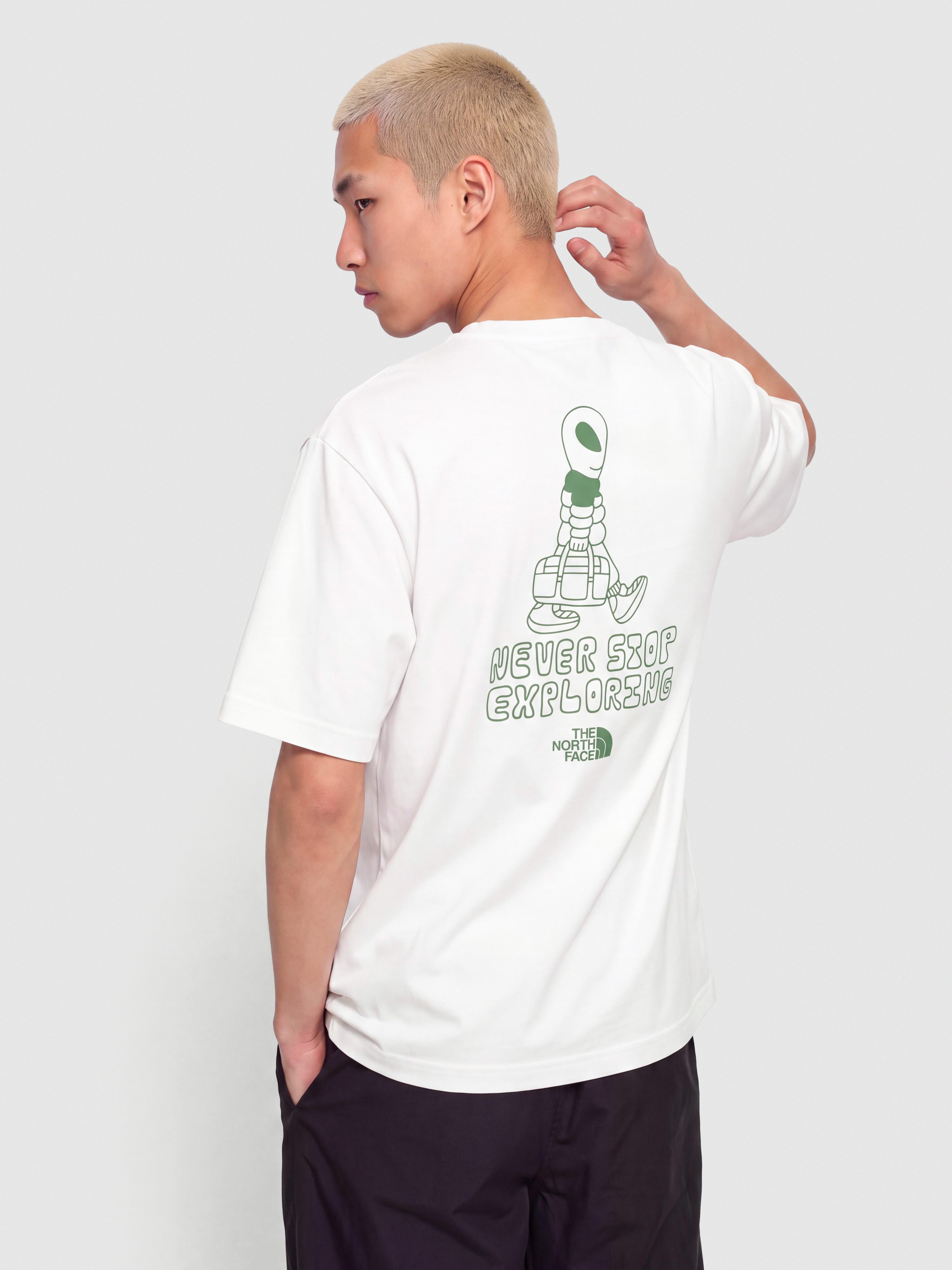 Tričko The North Face Alien Relaxed (tnf white)