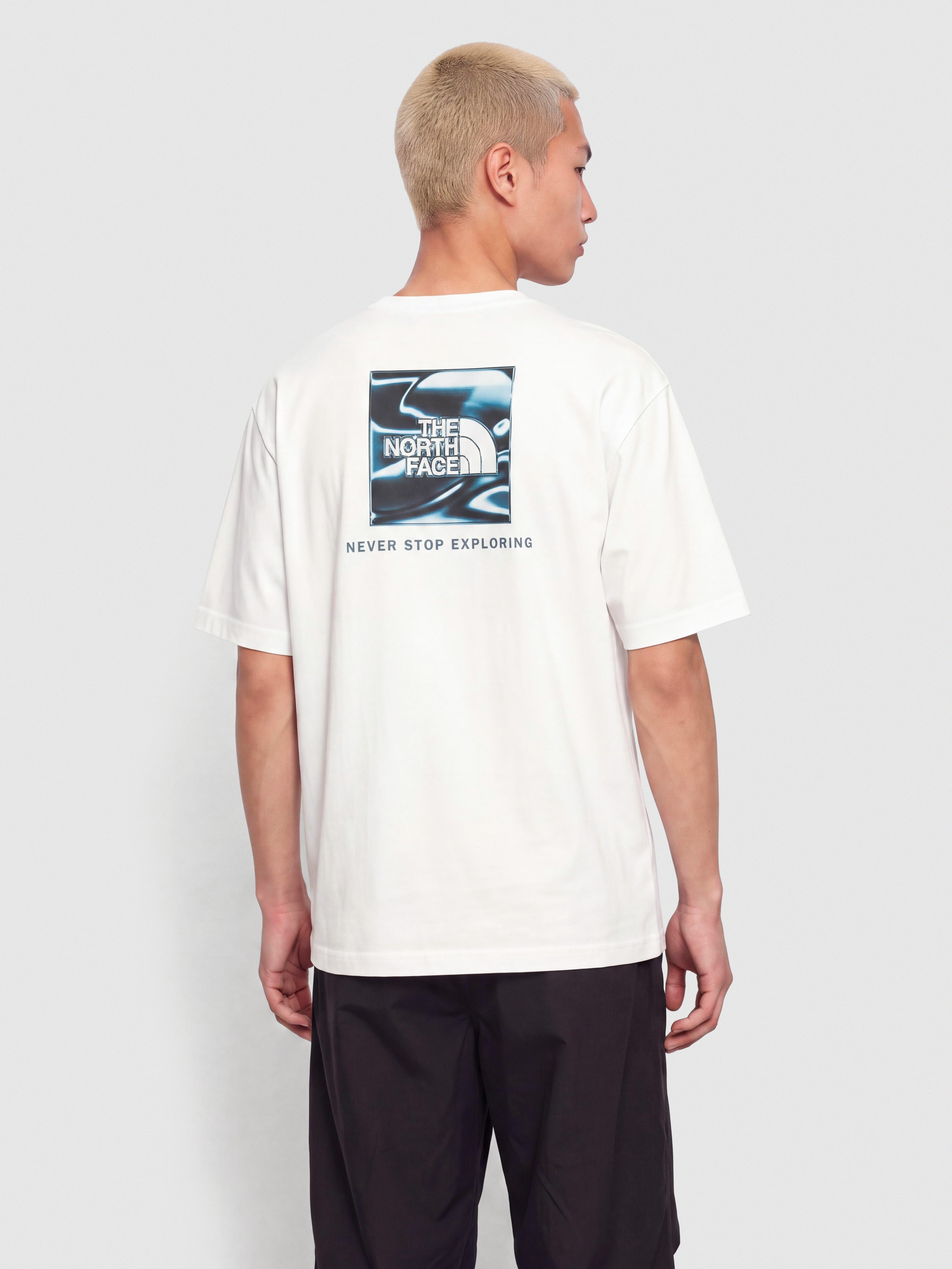 Tričko The North Face Liquid Box Nse Oversize