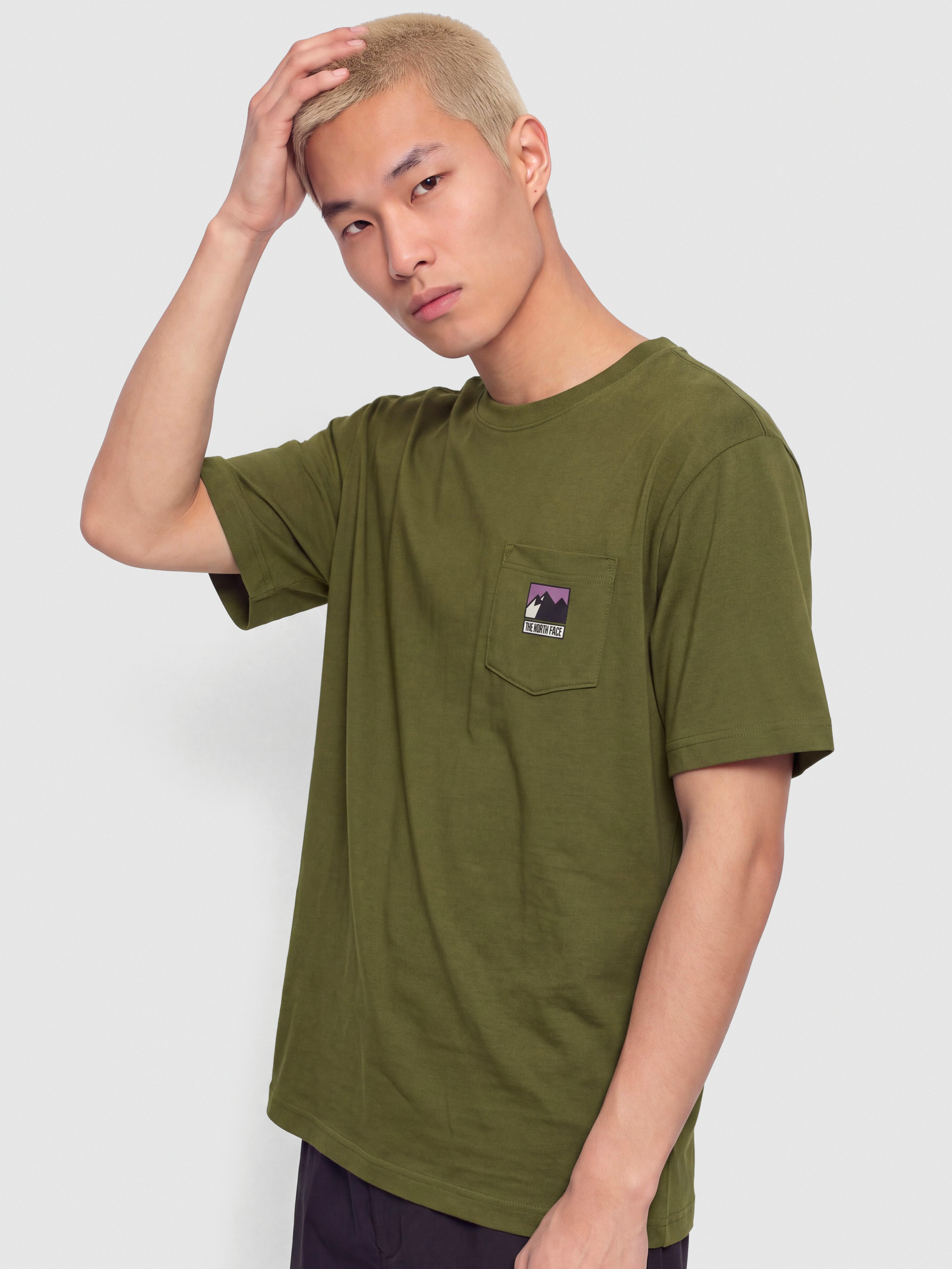 Triu010dko The North Face Mountain Logo Relaxed (woodland green)