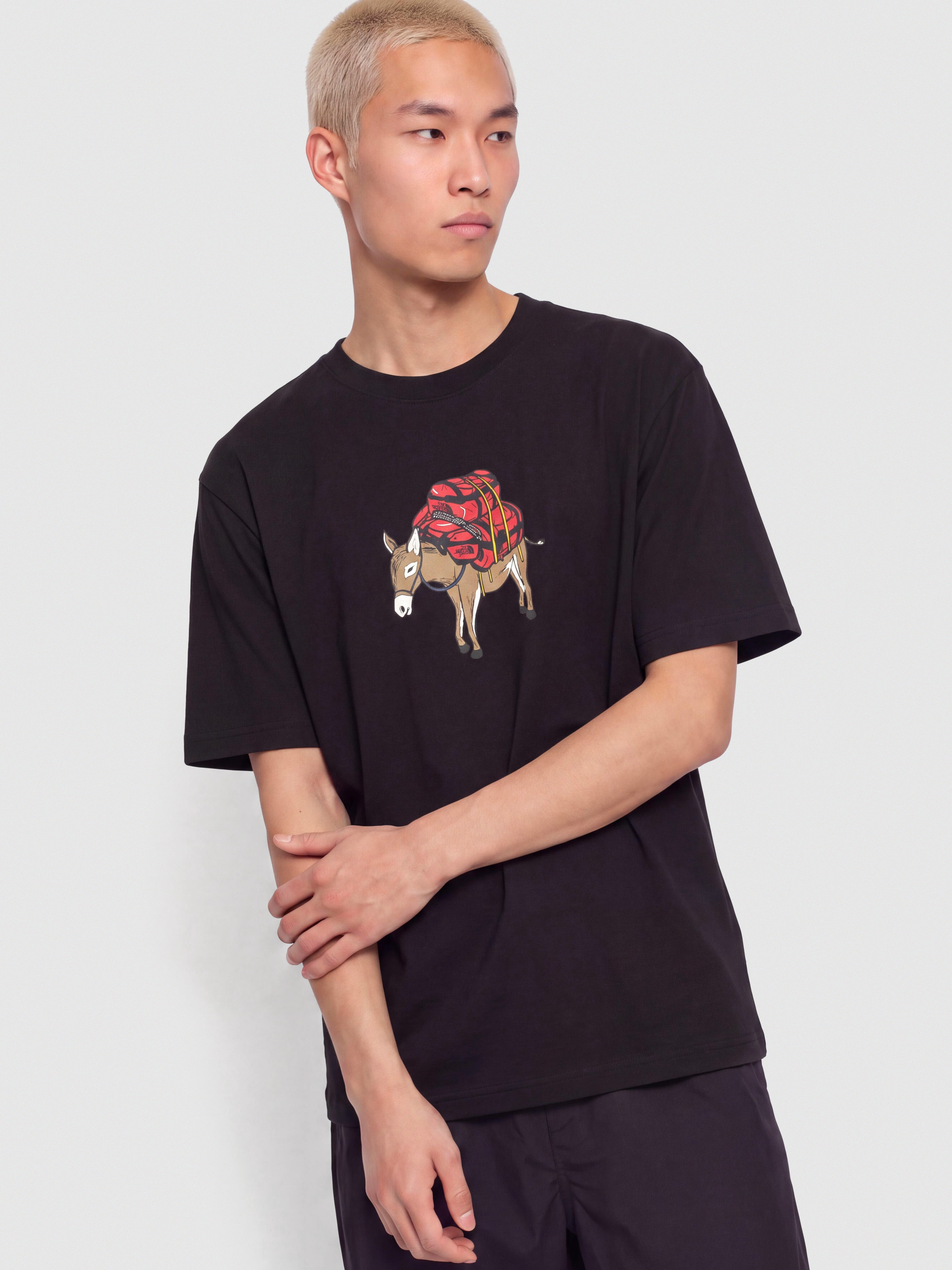 Tričko The North Face Donkey Taxi Relaxed (tnf black)