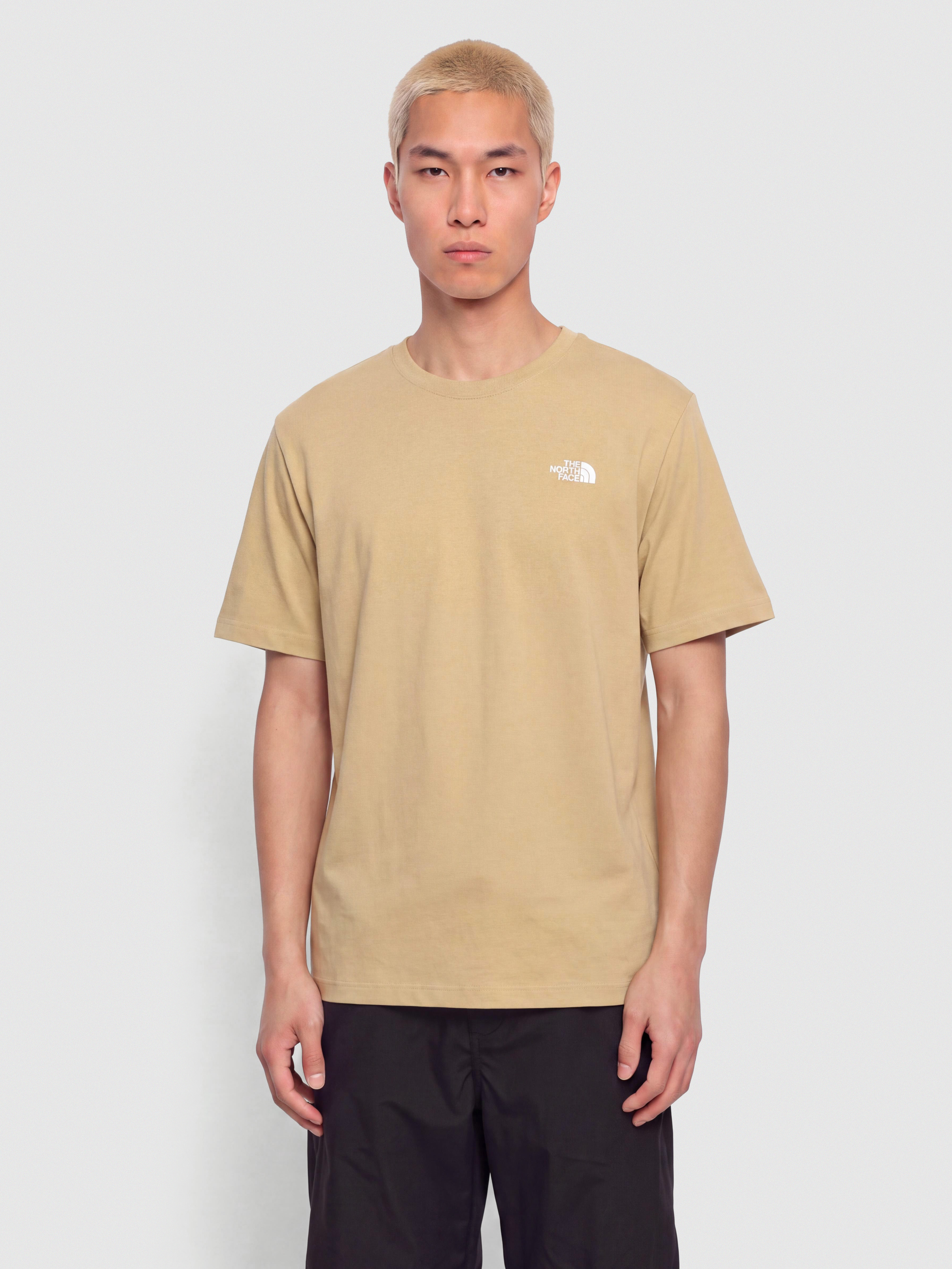 Tričko The North Face Evolution Simple Dome (khaki stone)