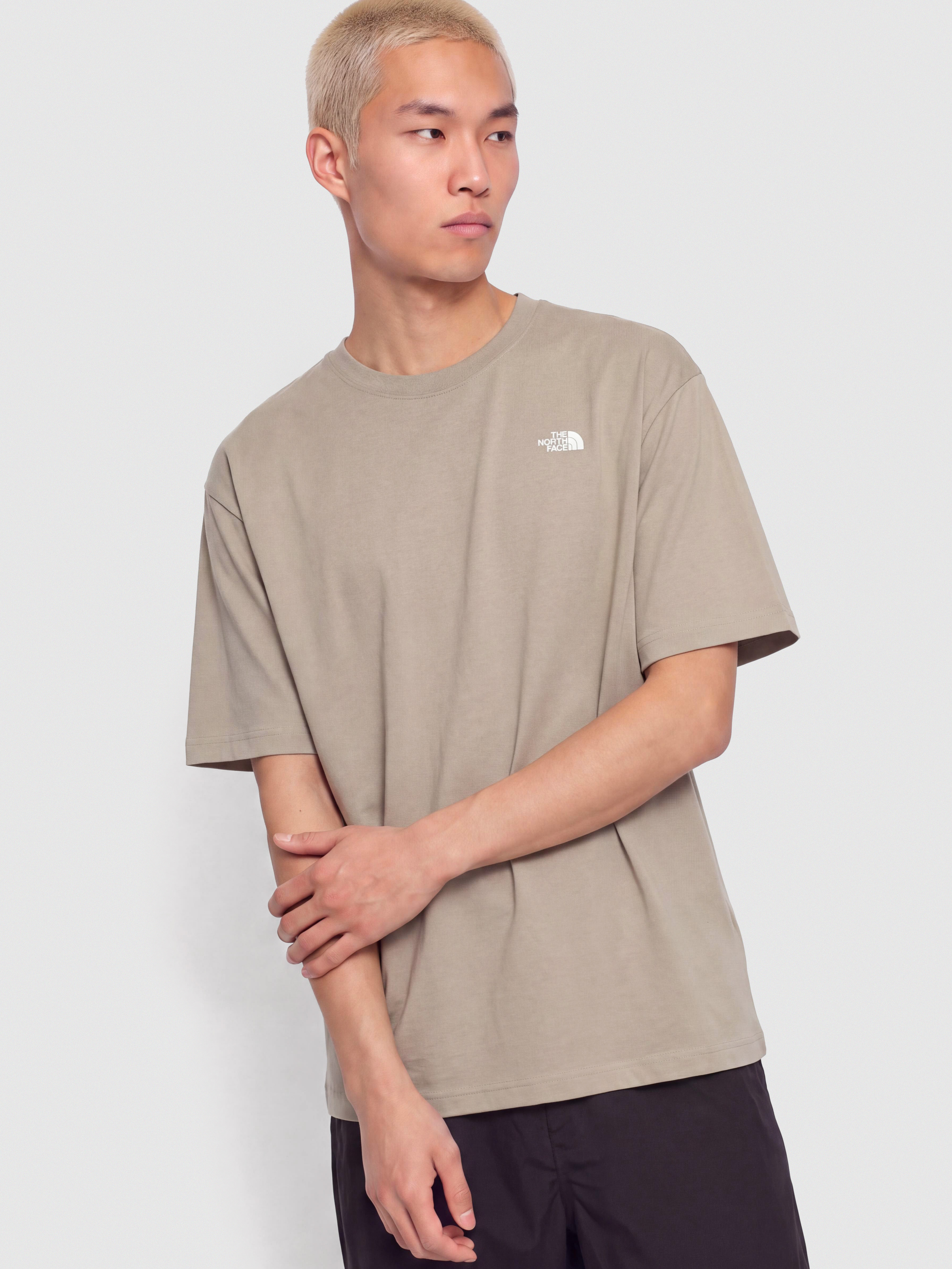 Tričko The North Face Tnf Essential Simple Dome (stone slab)