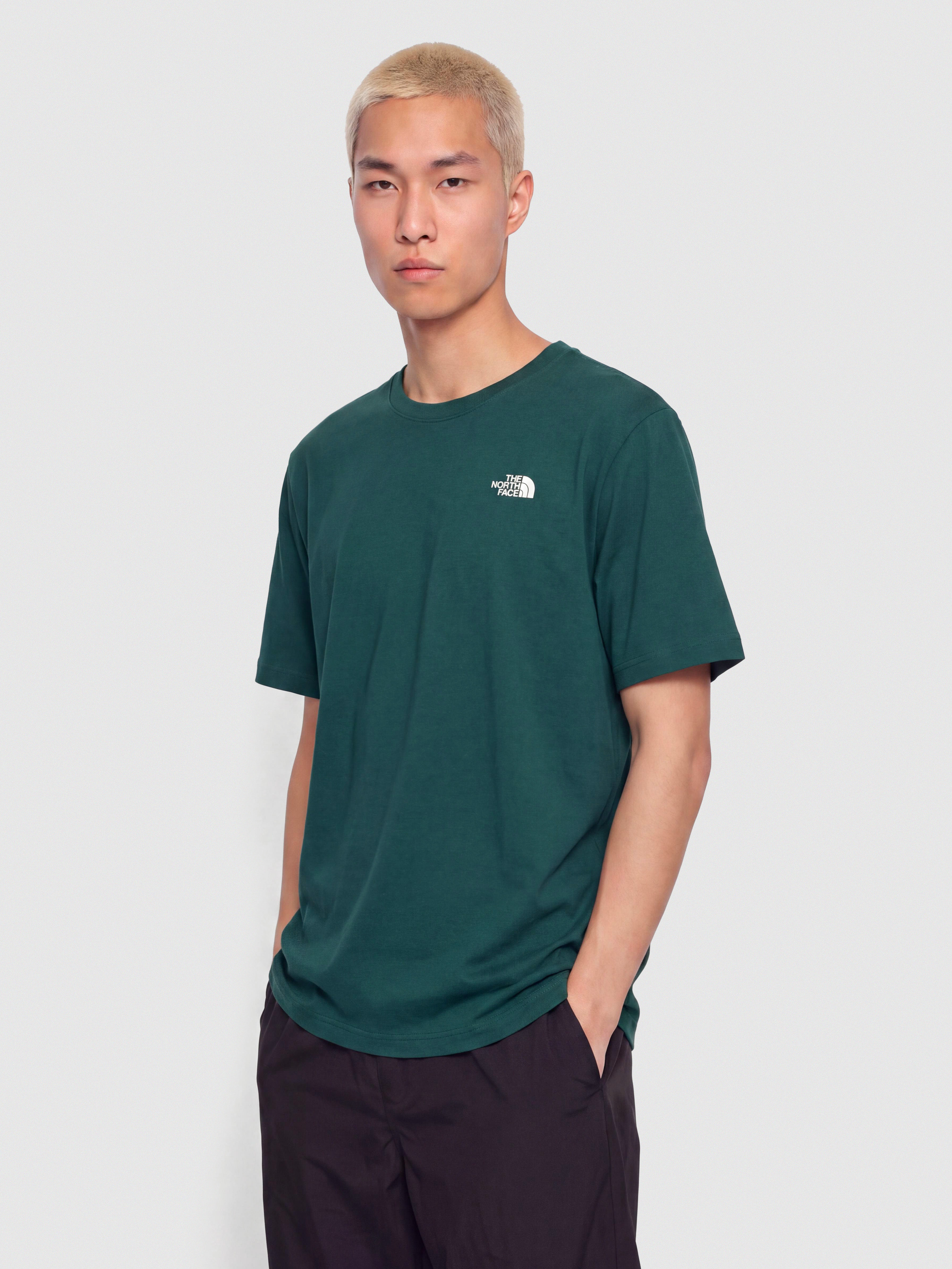 Tričko The North Face Evolution Simple Dome (pacific teal)