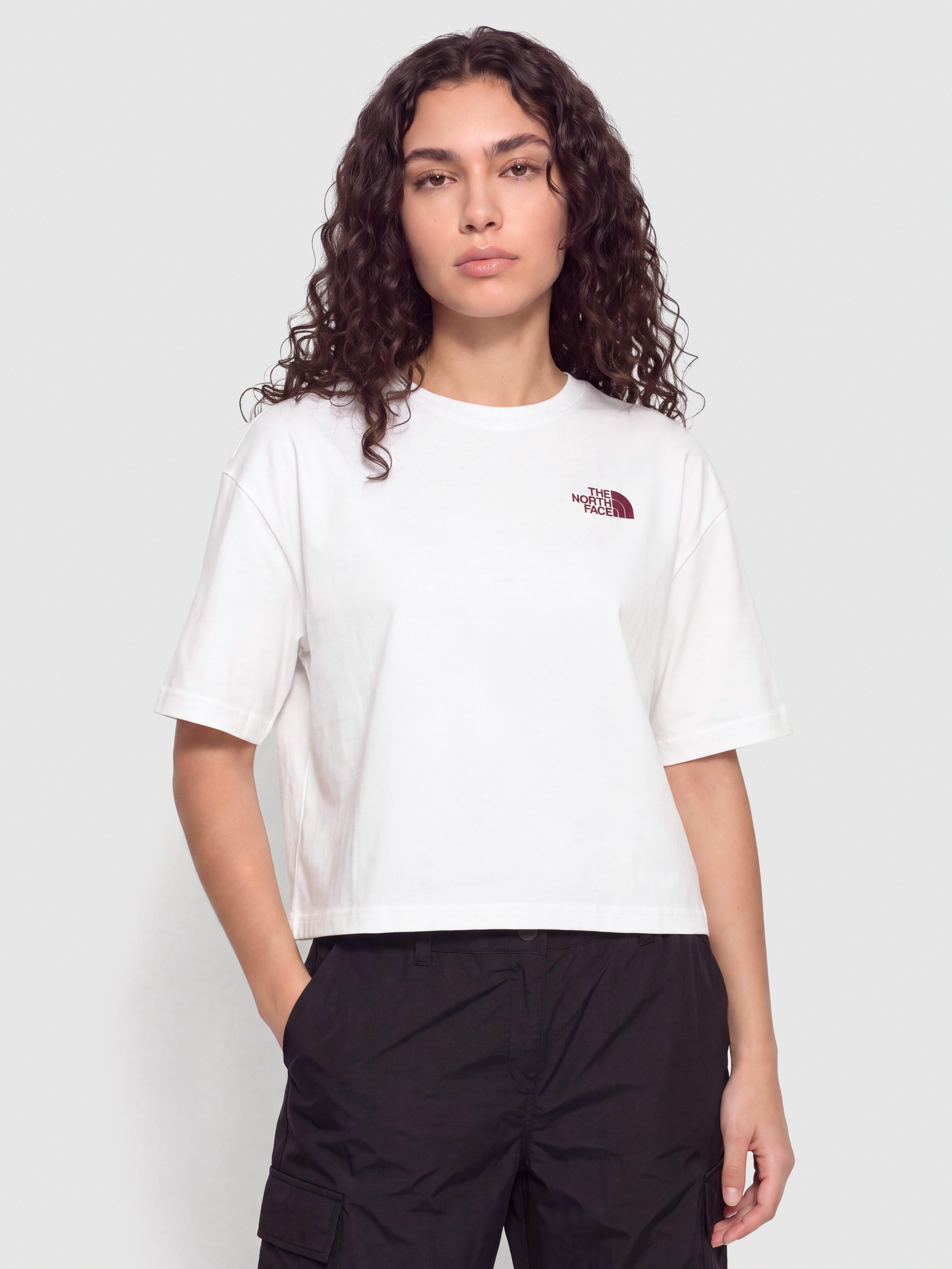 Tričko The North Face Hike Picnic Boxy Wmn (tnf white)