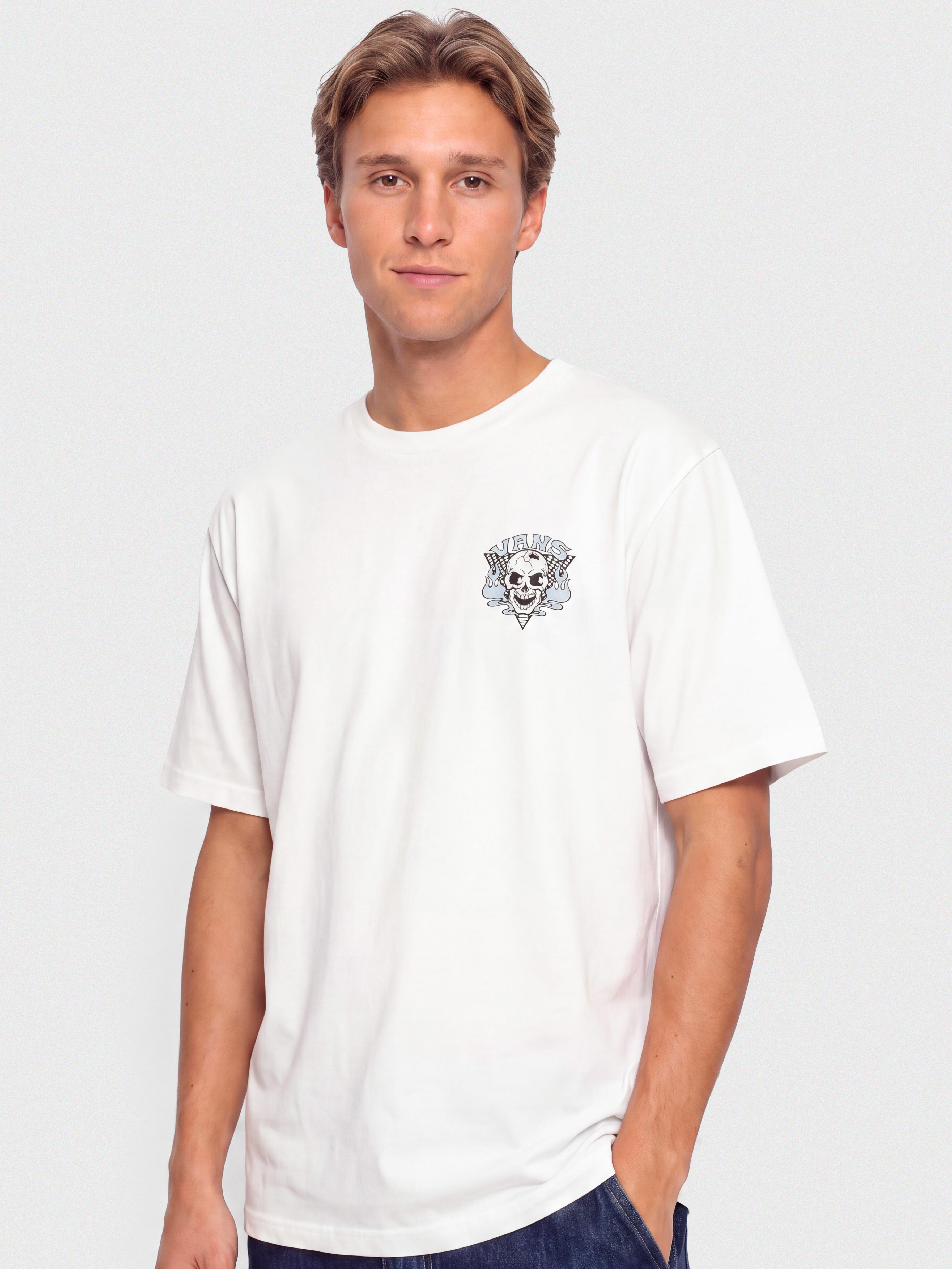 Tričko Vans Blaze Head (white)