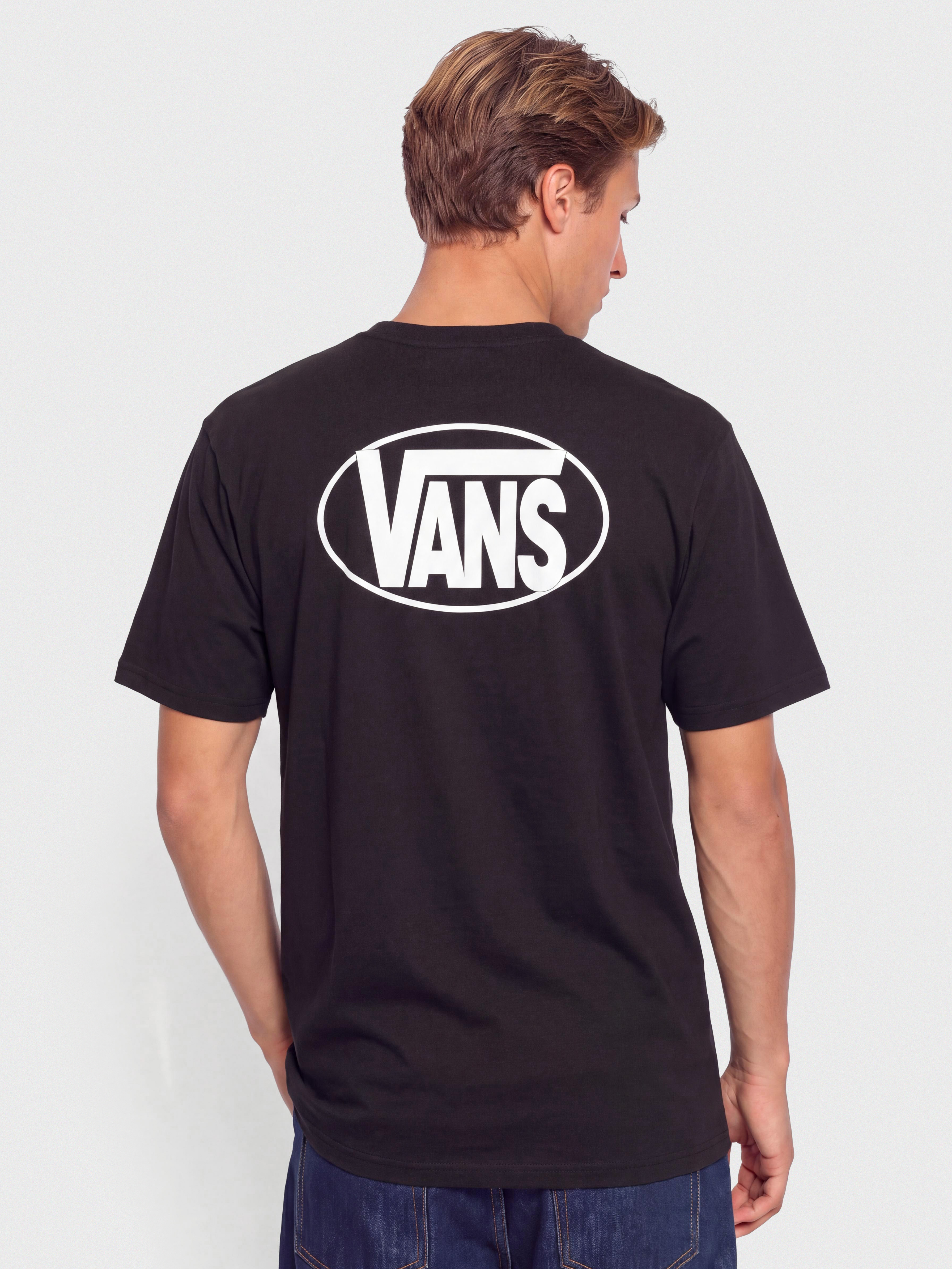 Tričko Vans Oval Logo Loose