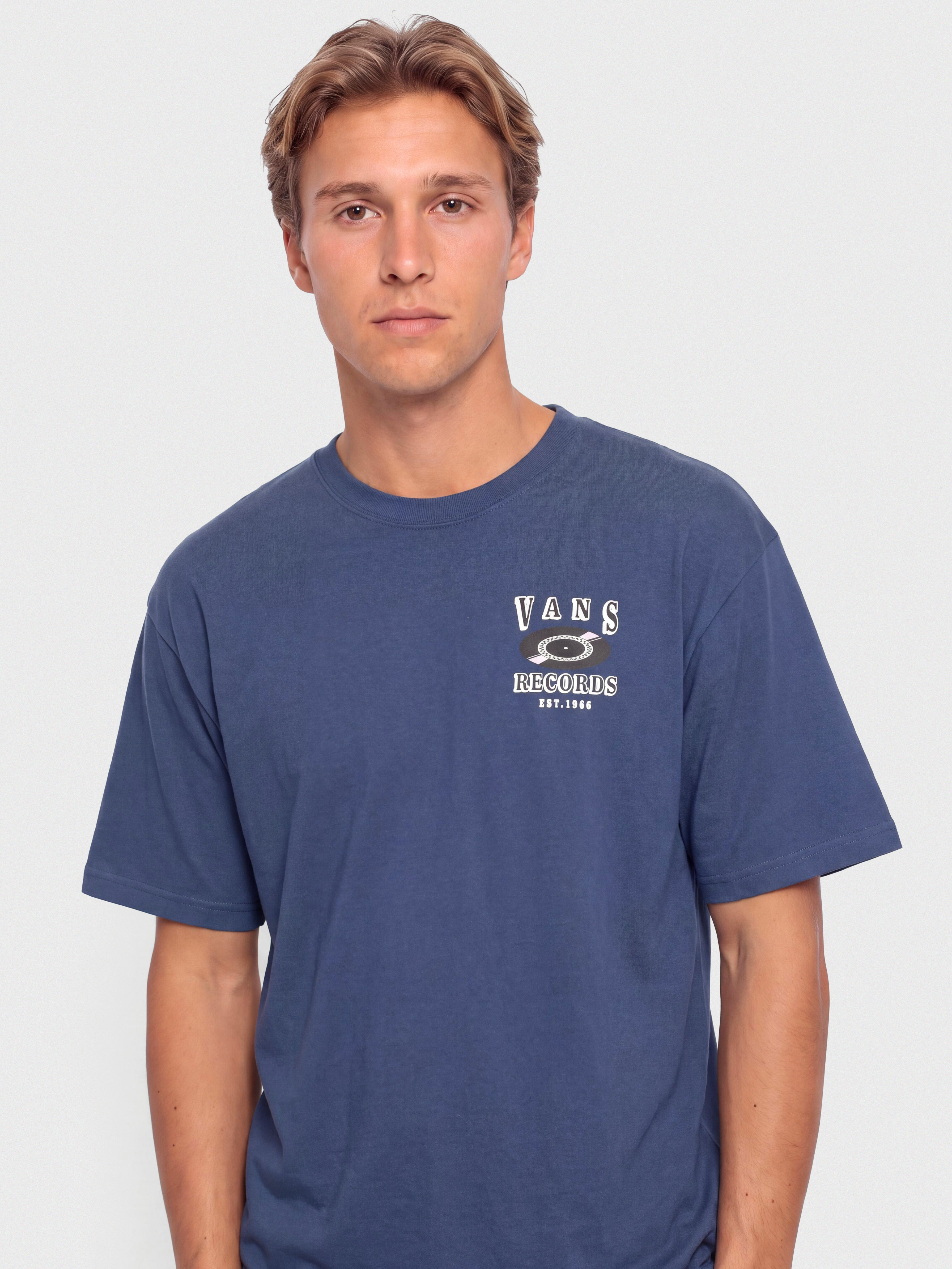 Tričko Vans Recordings (true navy)