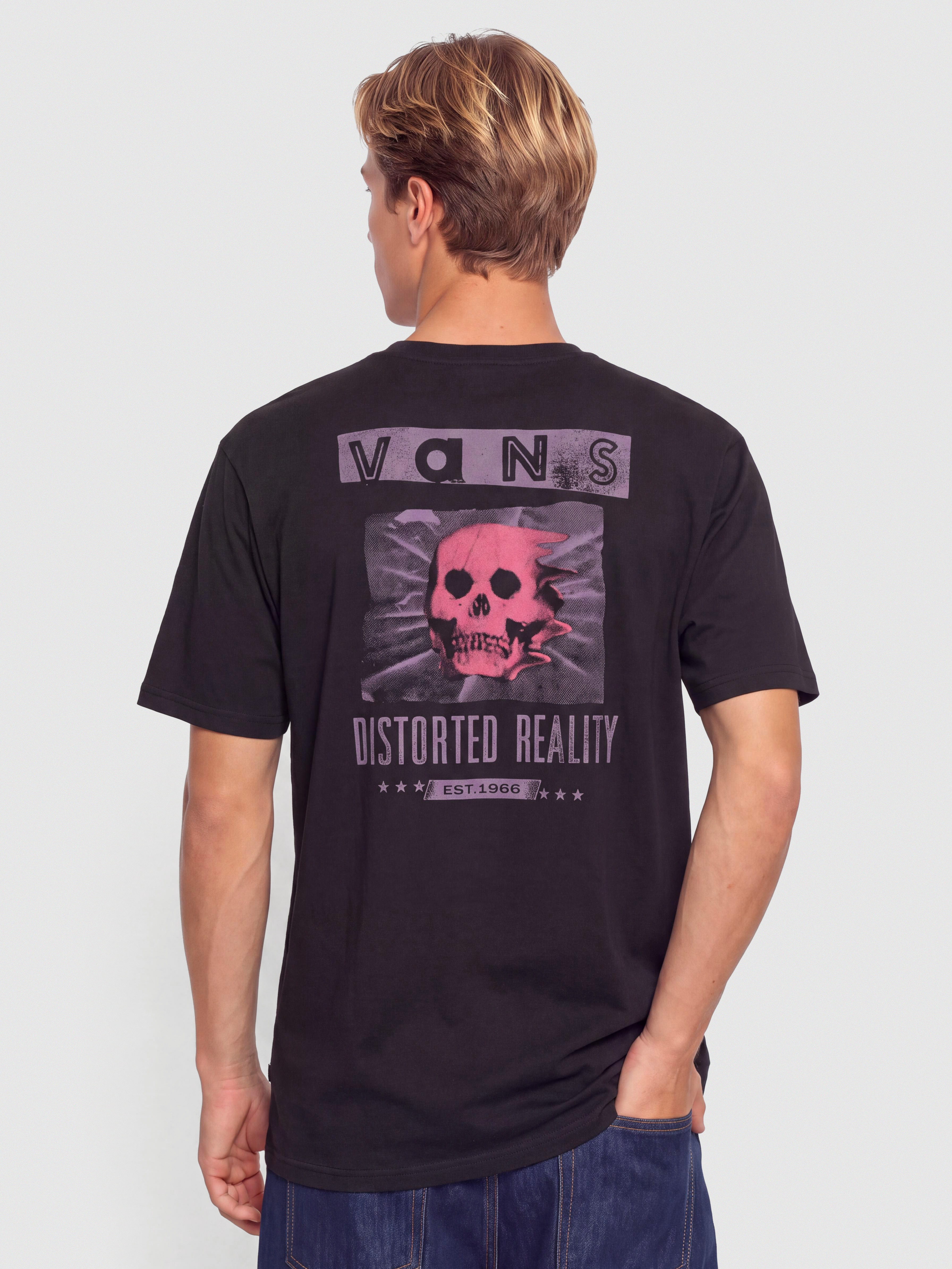 Tričko Vans Distorted Reality (black)