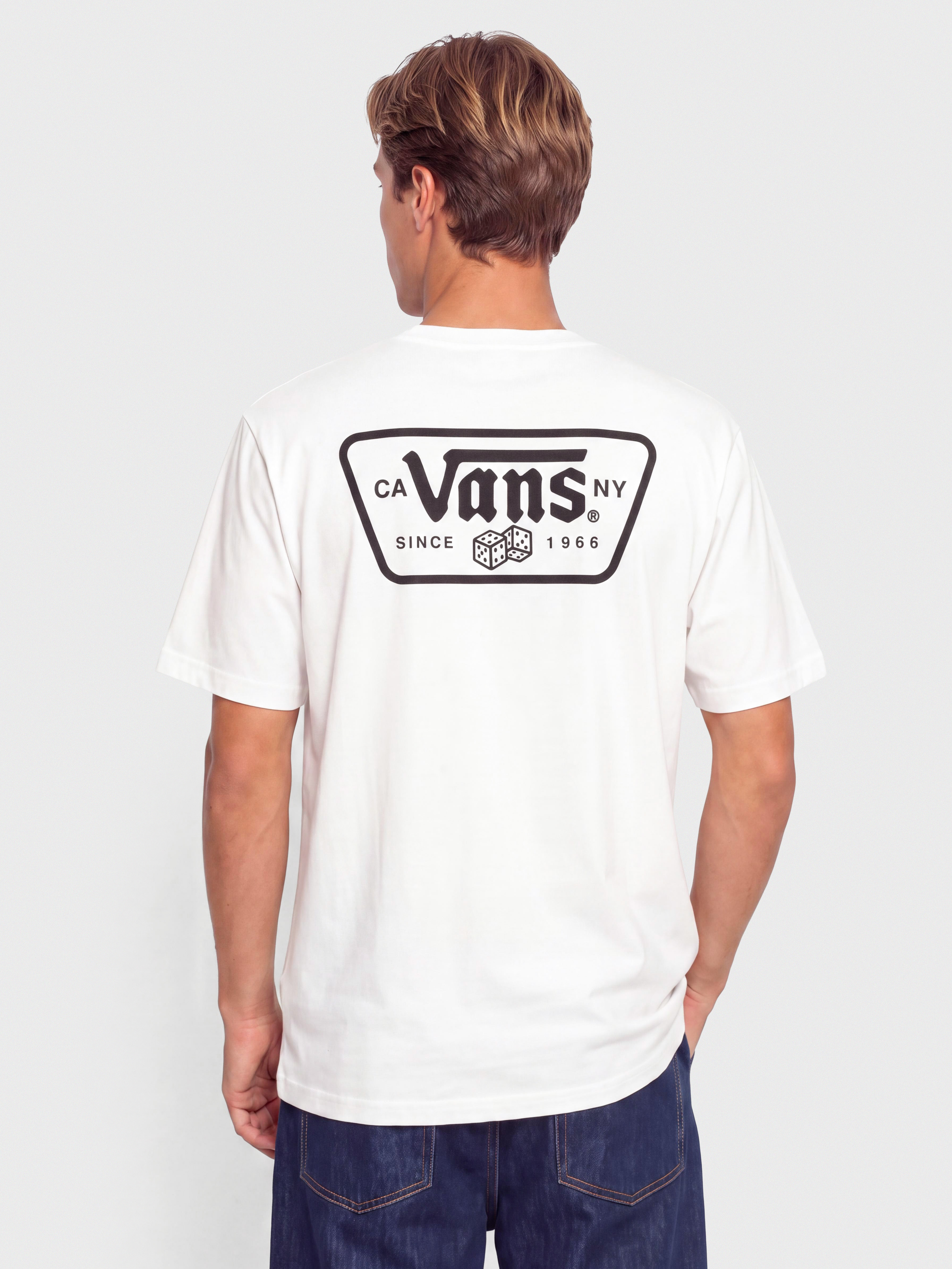 Tričko Vans Knu Patch (white)