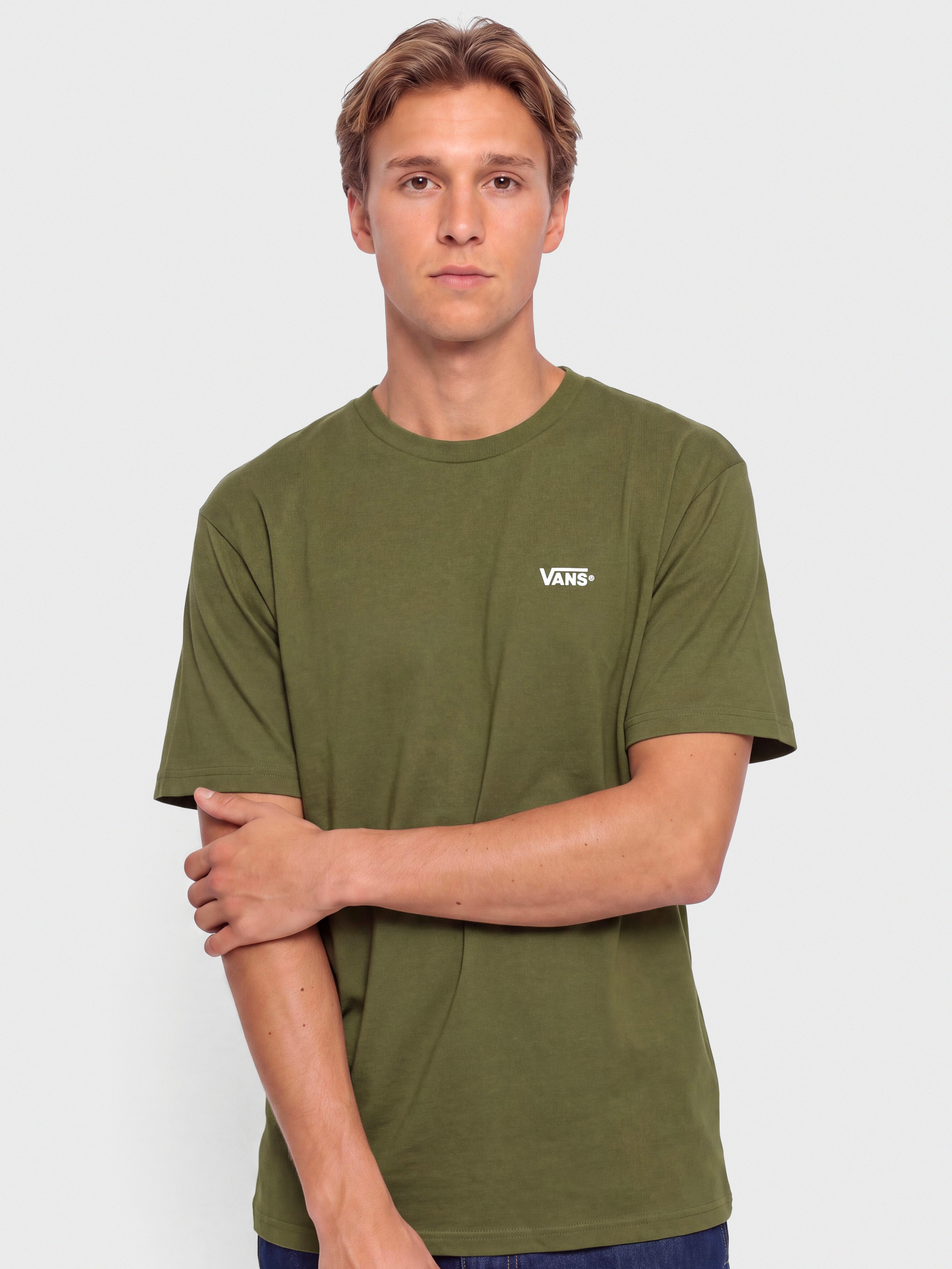 Tričko Vans New Left Chest (green balsam)