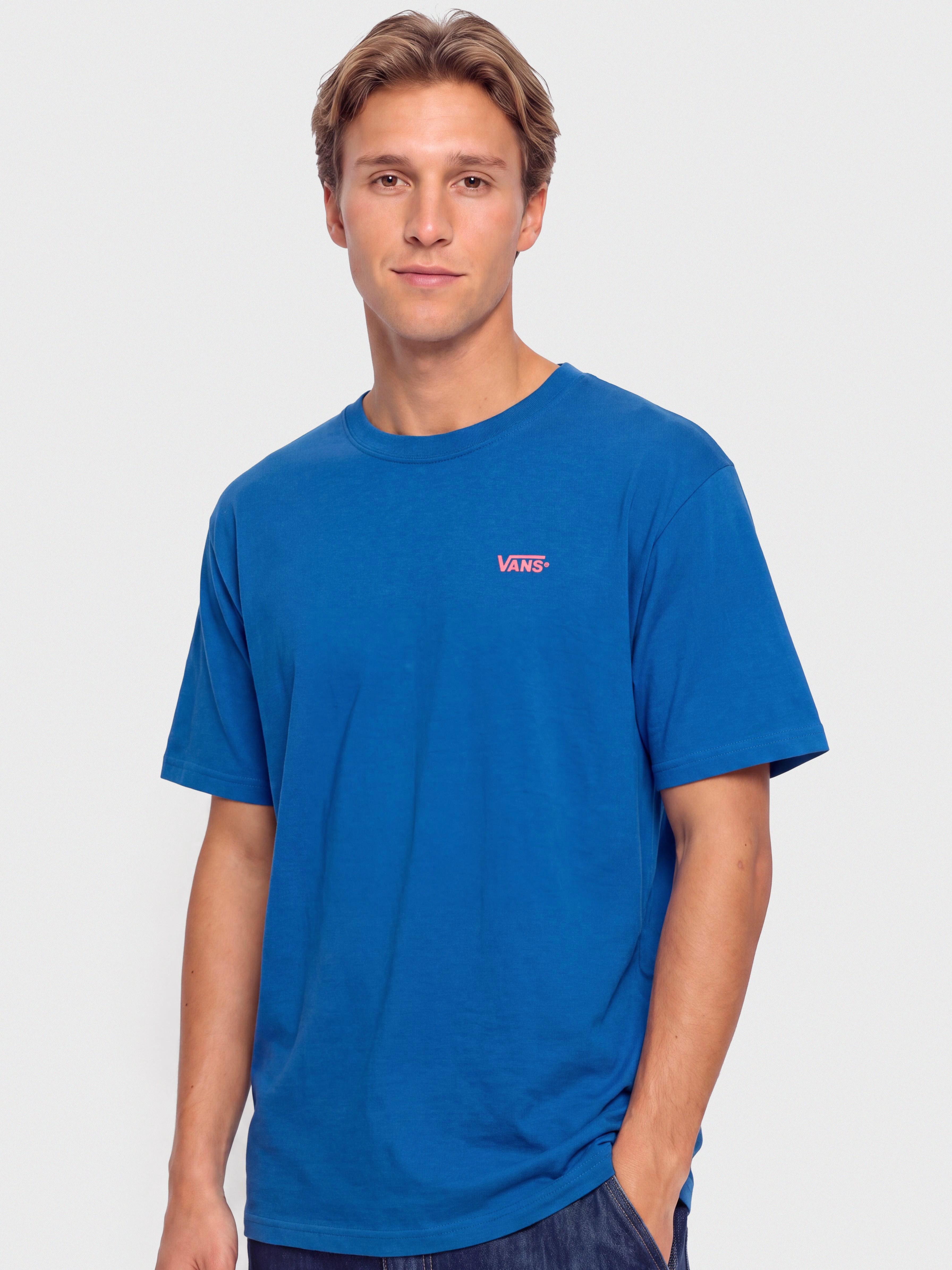 Tričko Vans New Left Chest (classic blue)