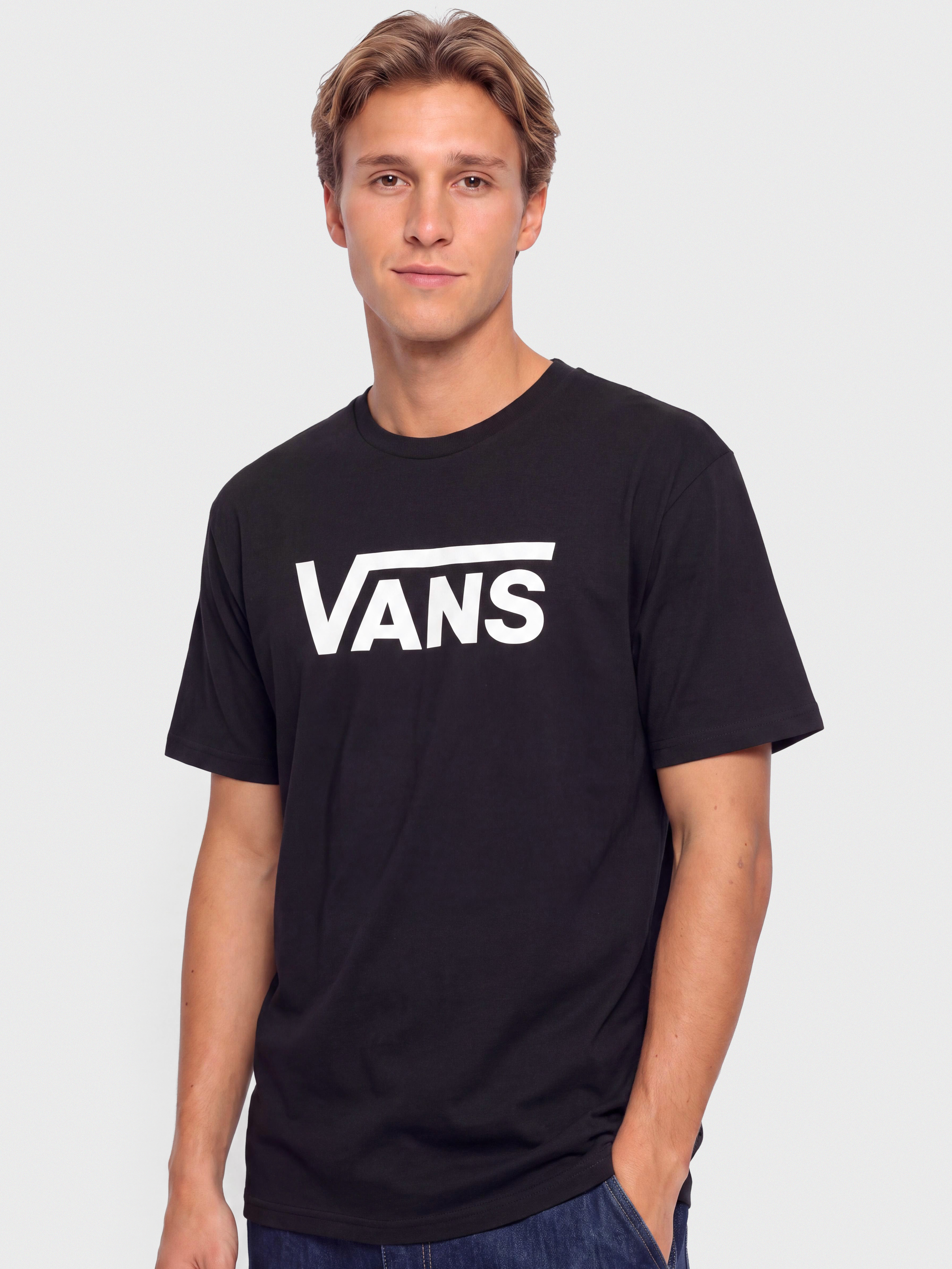 Triu010dko Vans Classic Drop V (black/white)