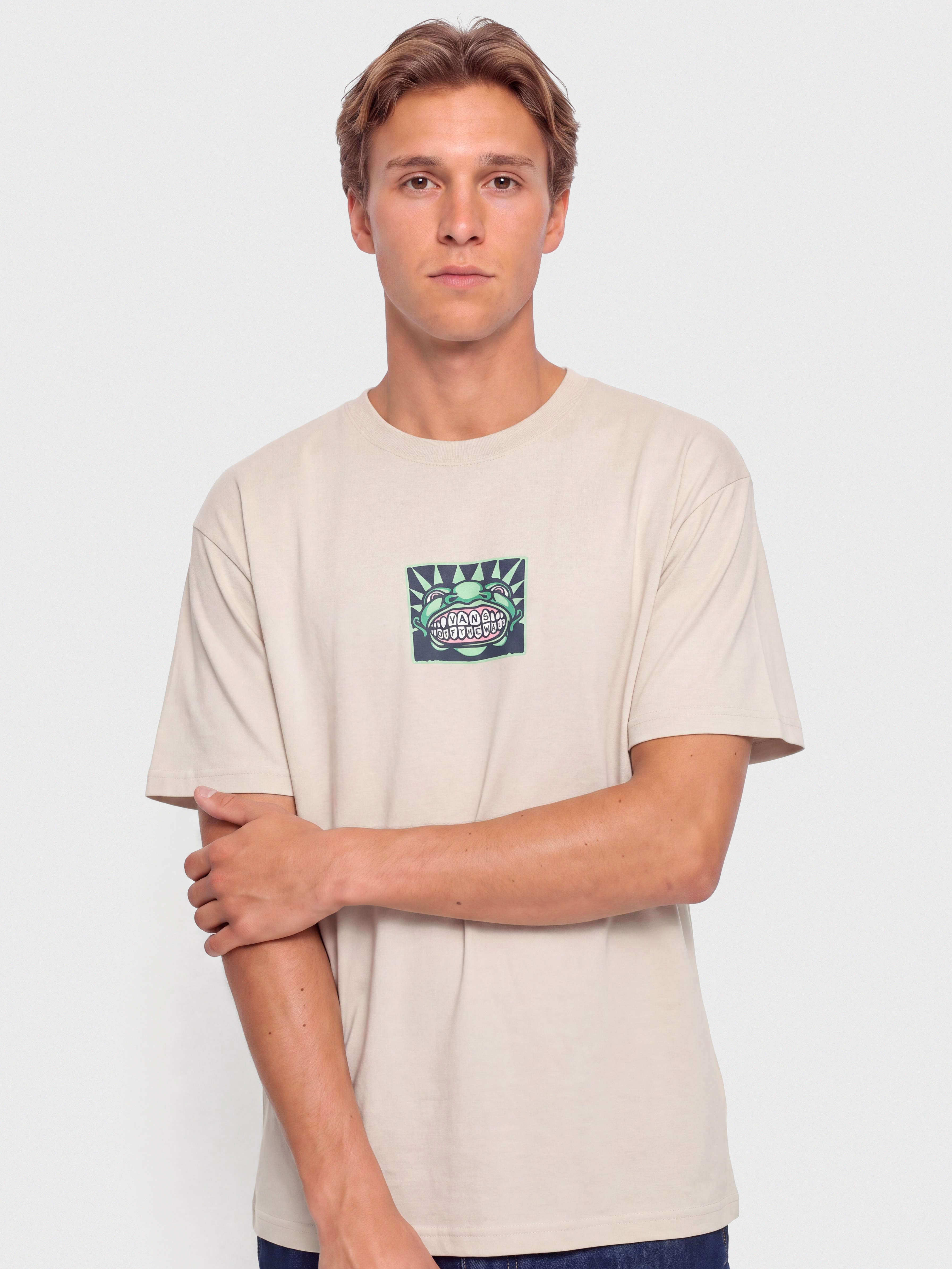 Tričko Vans Vans Mouf Loose Fit (taupe mist)