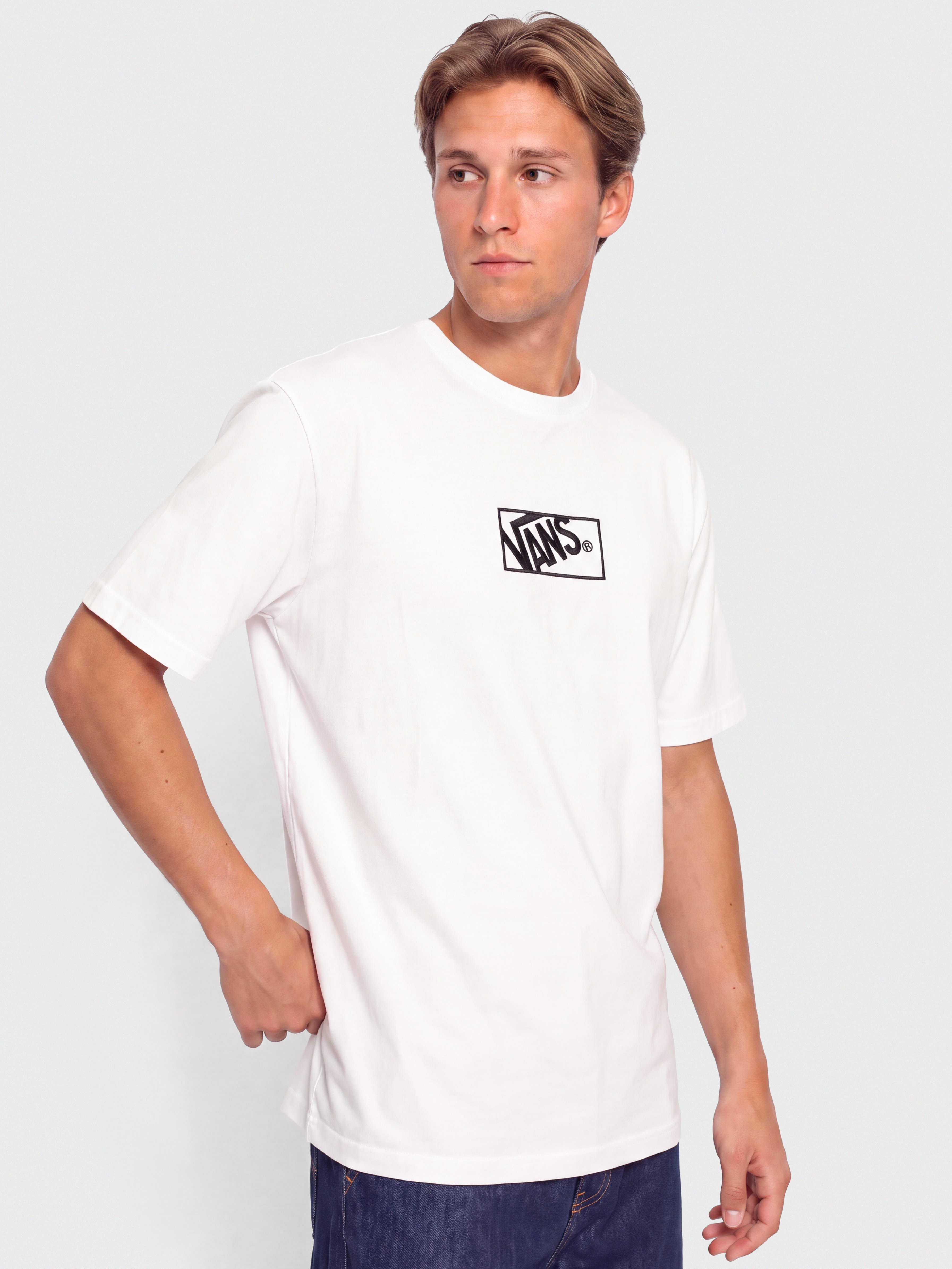 Tričko Vans Blocked Box Loose (white)