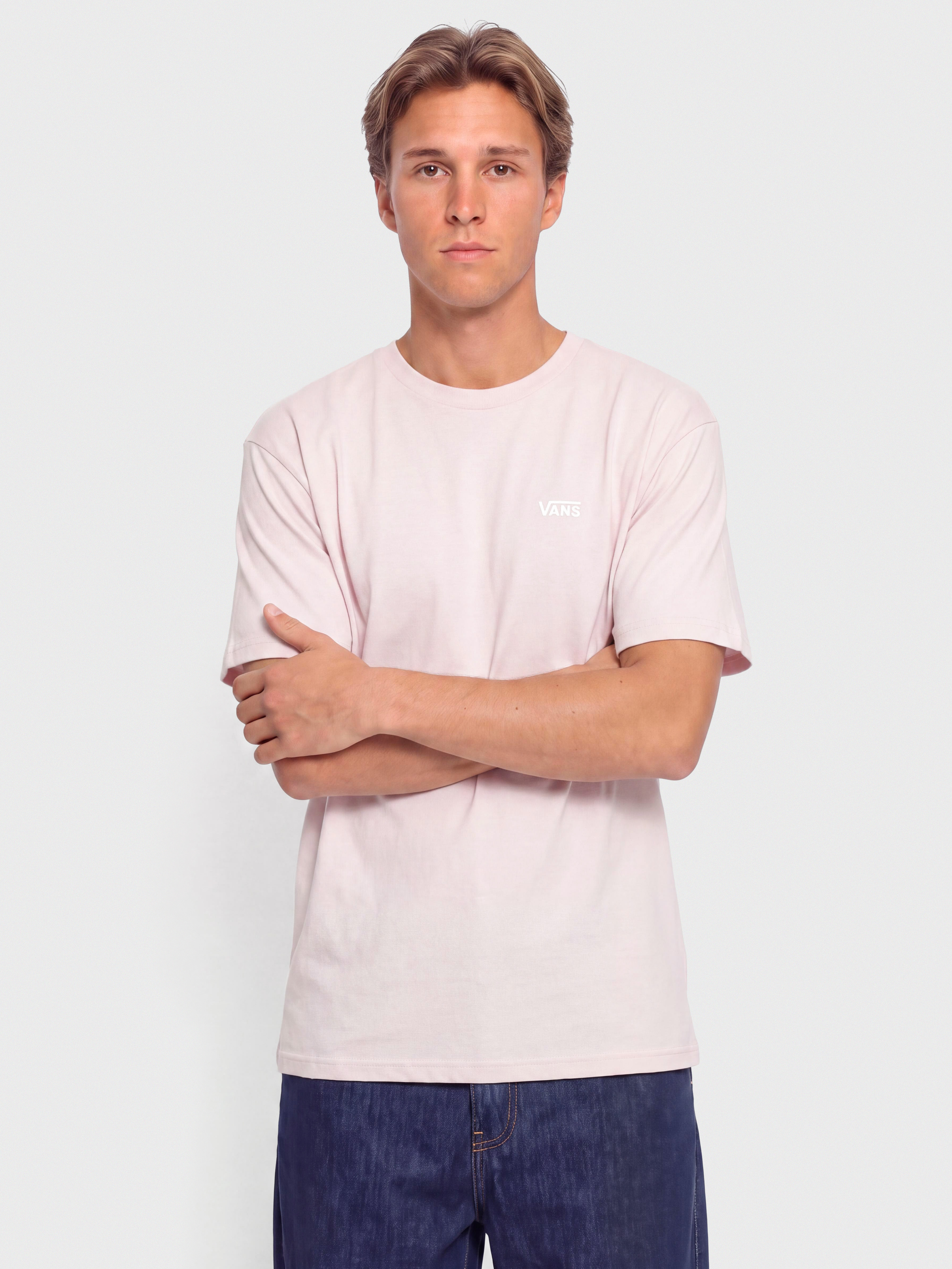 Tričko Vans New Left Chest (pale petal)