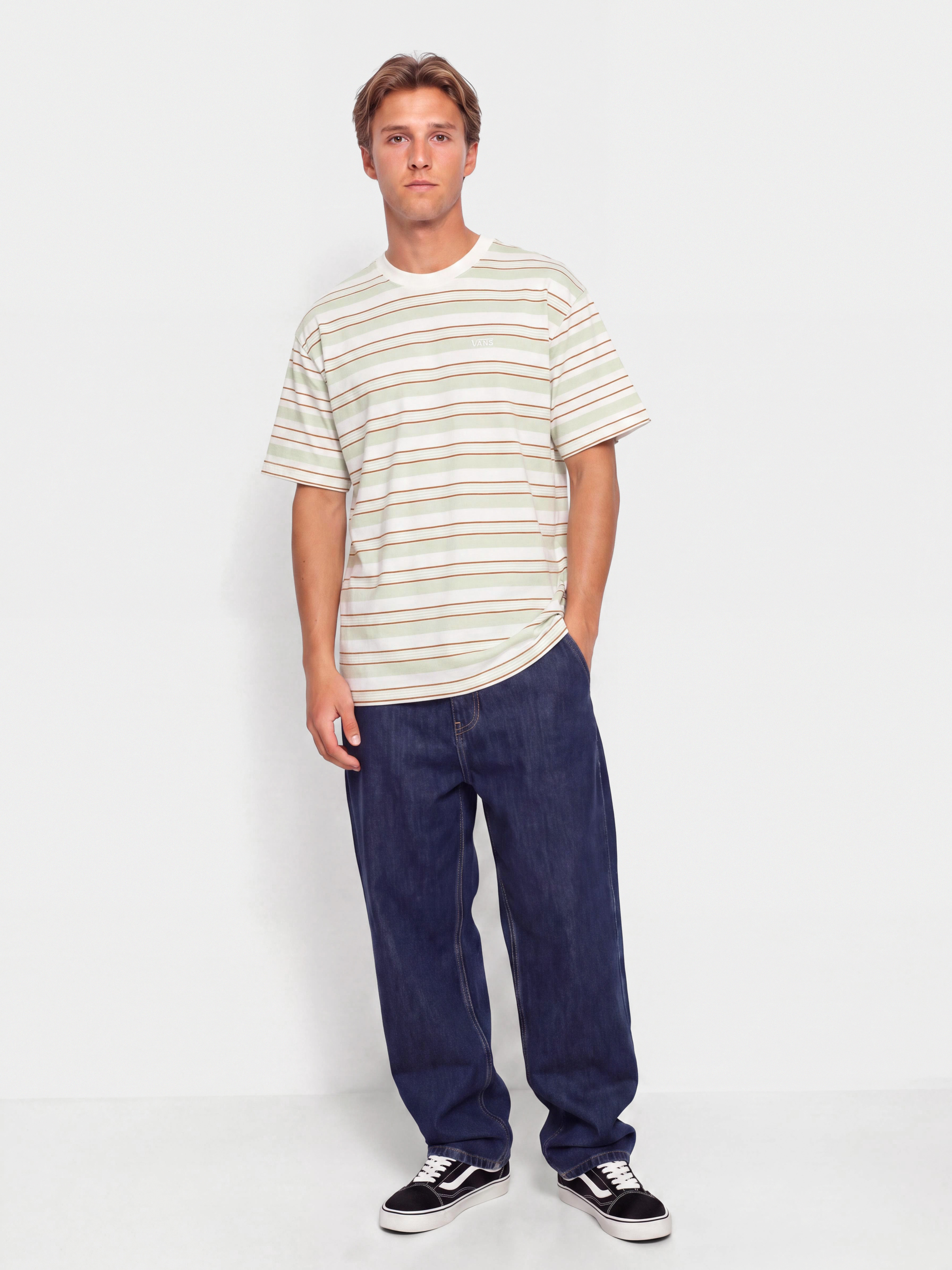 Tričko Vans Pismo Knit (classic white)