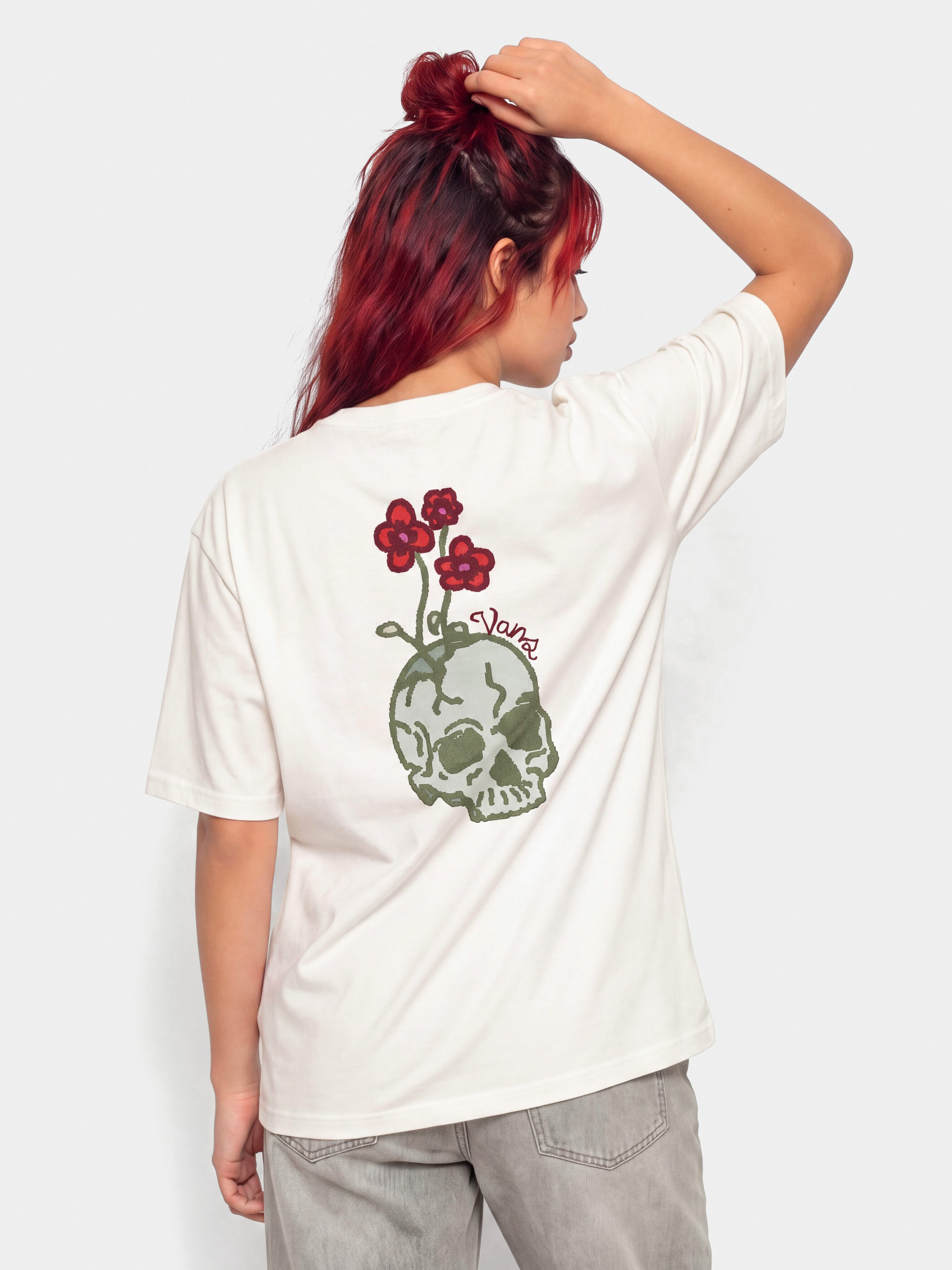 Triu010dko Vans Hand Drawn Floral Wmn (marshmallow)