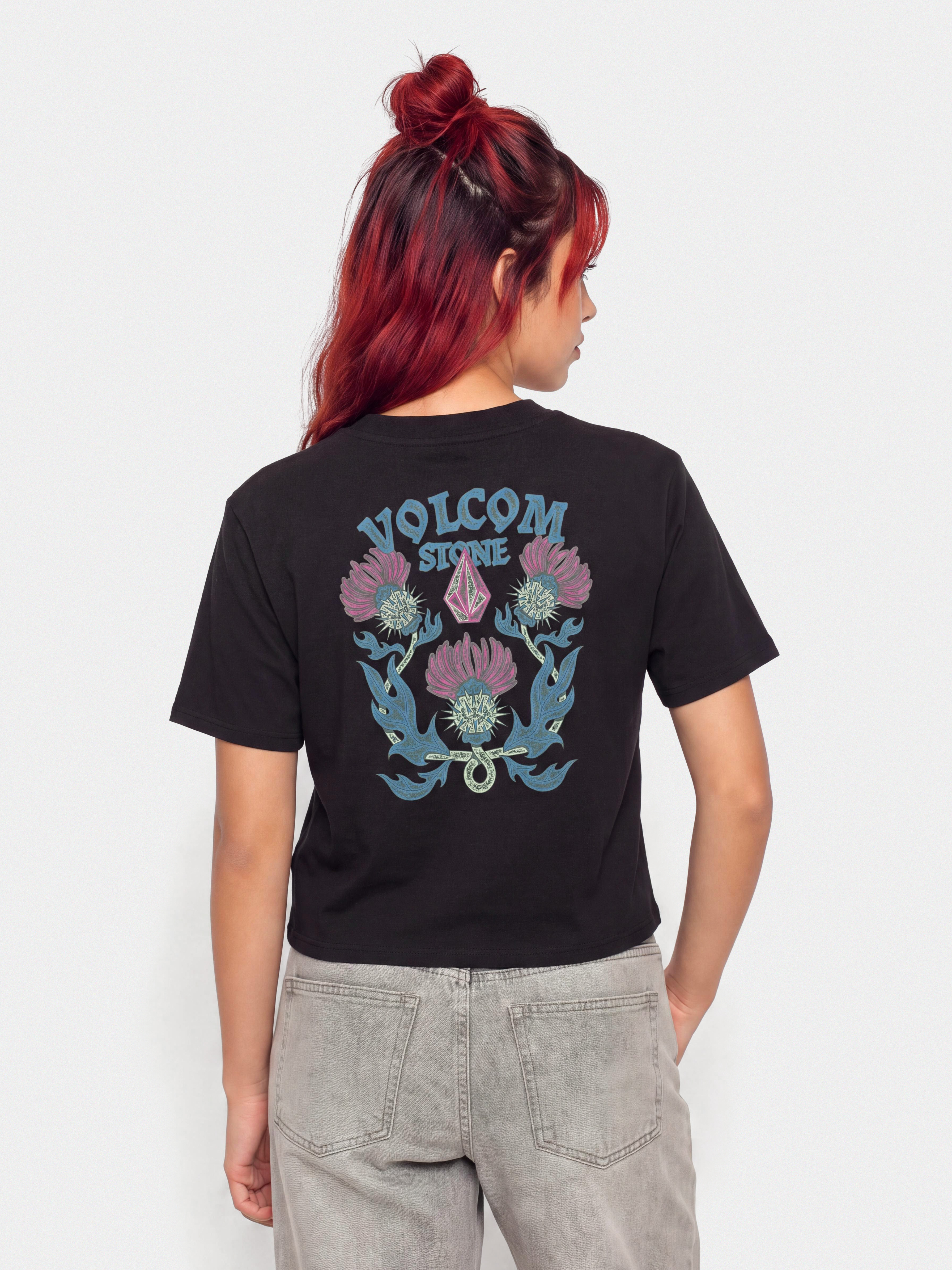 Tričko Volcom Dial Crop Wmn