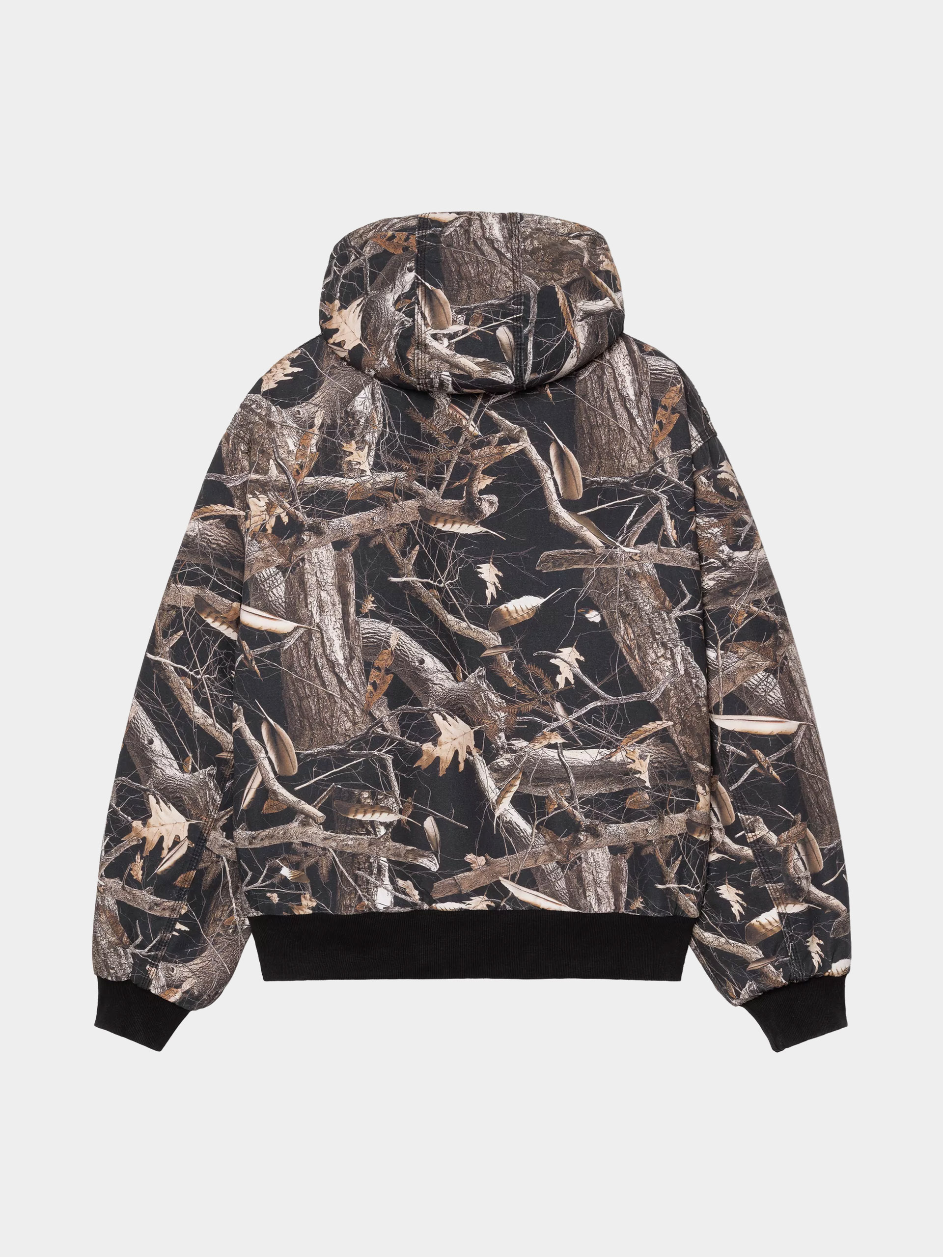 Bunda Carhartt WIP OG Active (camo feather tree black/heavy stone wash)
