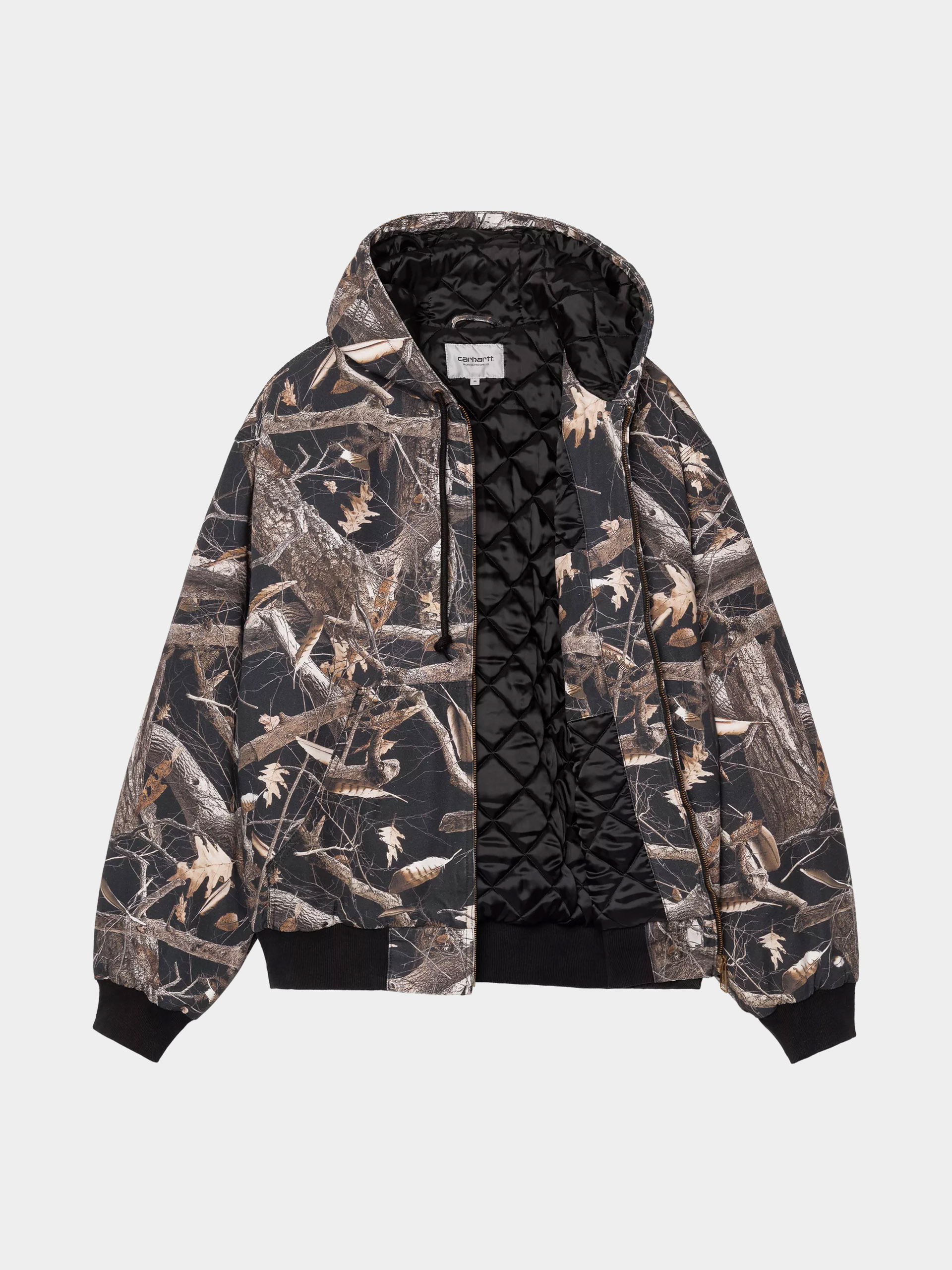 Bunda Carhartt WIP OG Active (camo feather tree black/heavy stone wash)