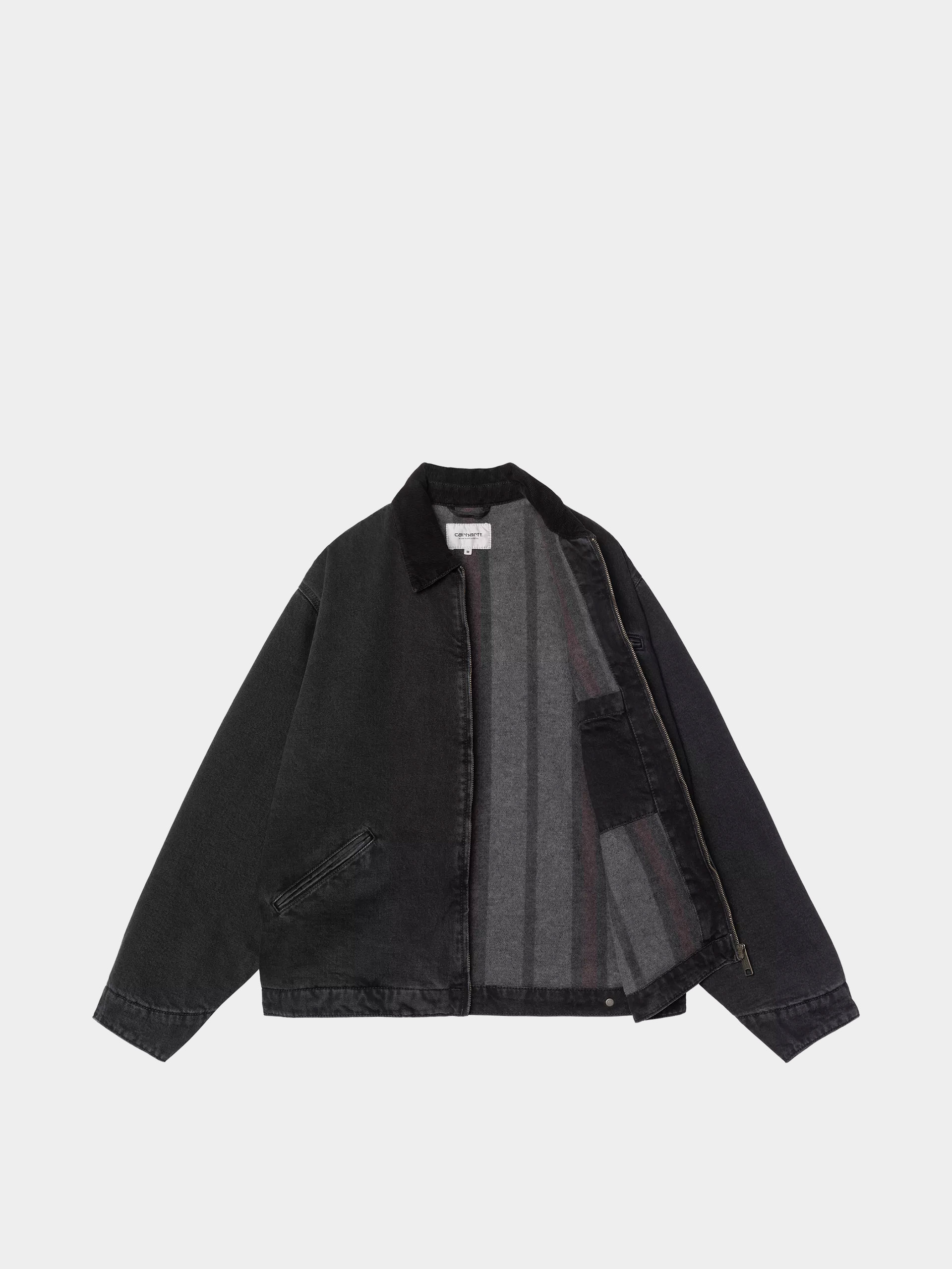 Bunda Carhartt WIP OG Detroit (black/black/stone washed)