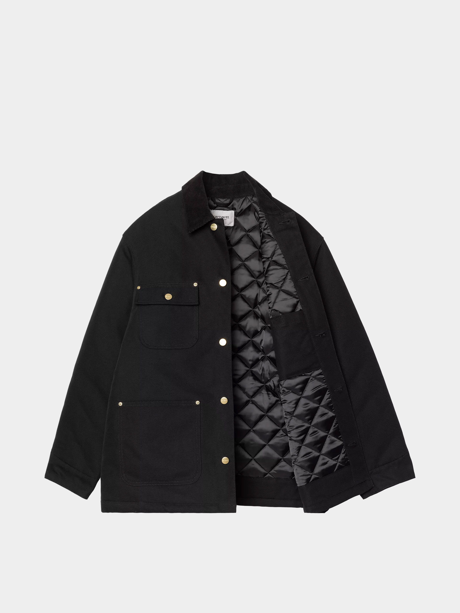 Bunda Carhartt WIP OG Chore Coat (black/black/rigid)