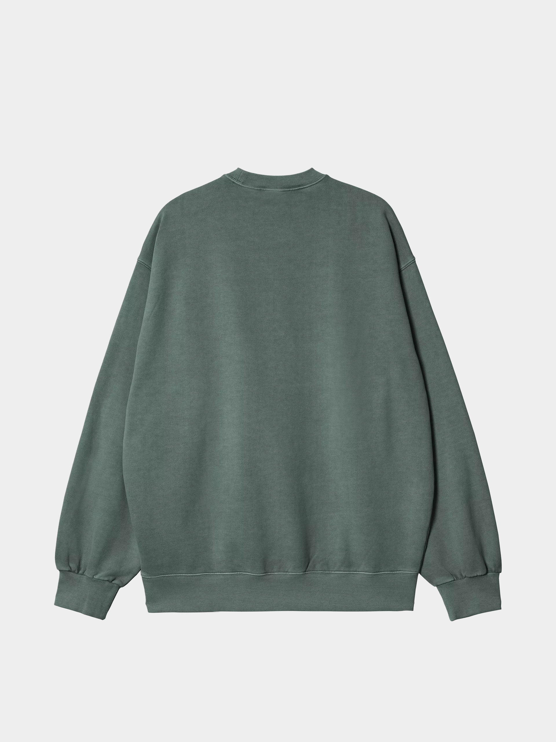 Mikina Carhartt WIP Vista (dark scarab/garment dyed)