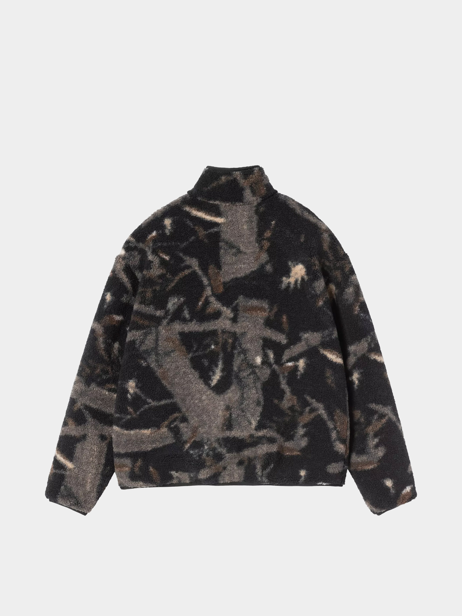 Dámsky Flísová mikina Carhartt WIP Elliot (camo feather tree black/black)