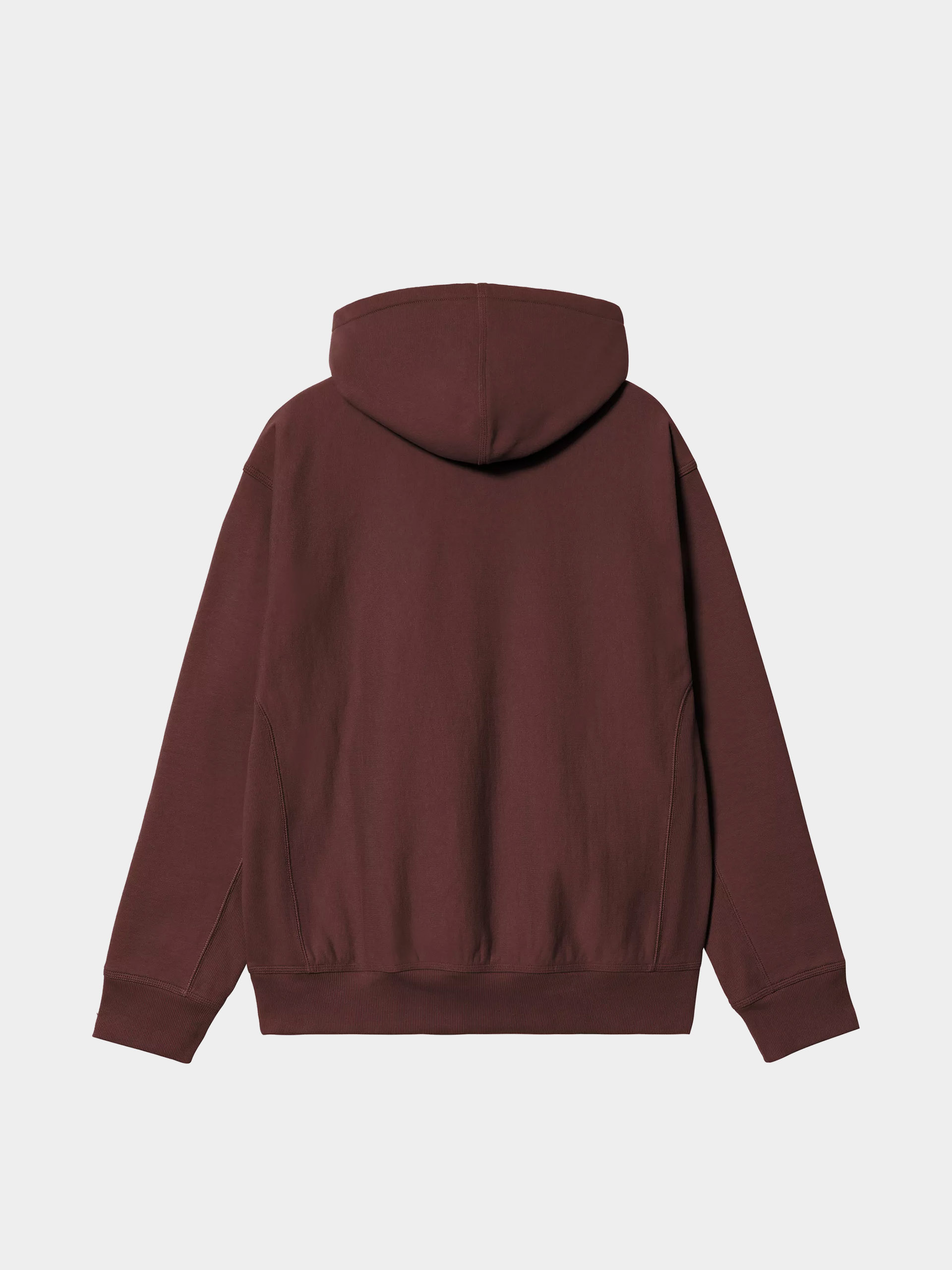 Mikina s kapucňou Carhartt WIP American Script HD (amarone)