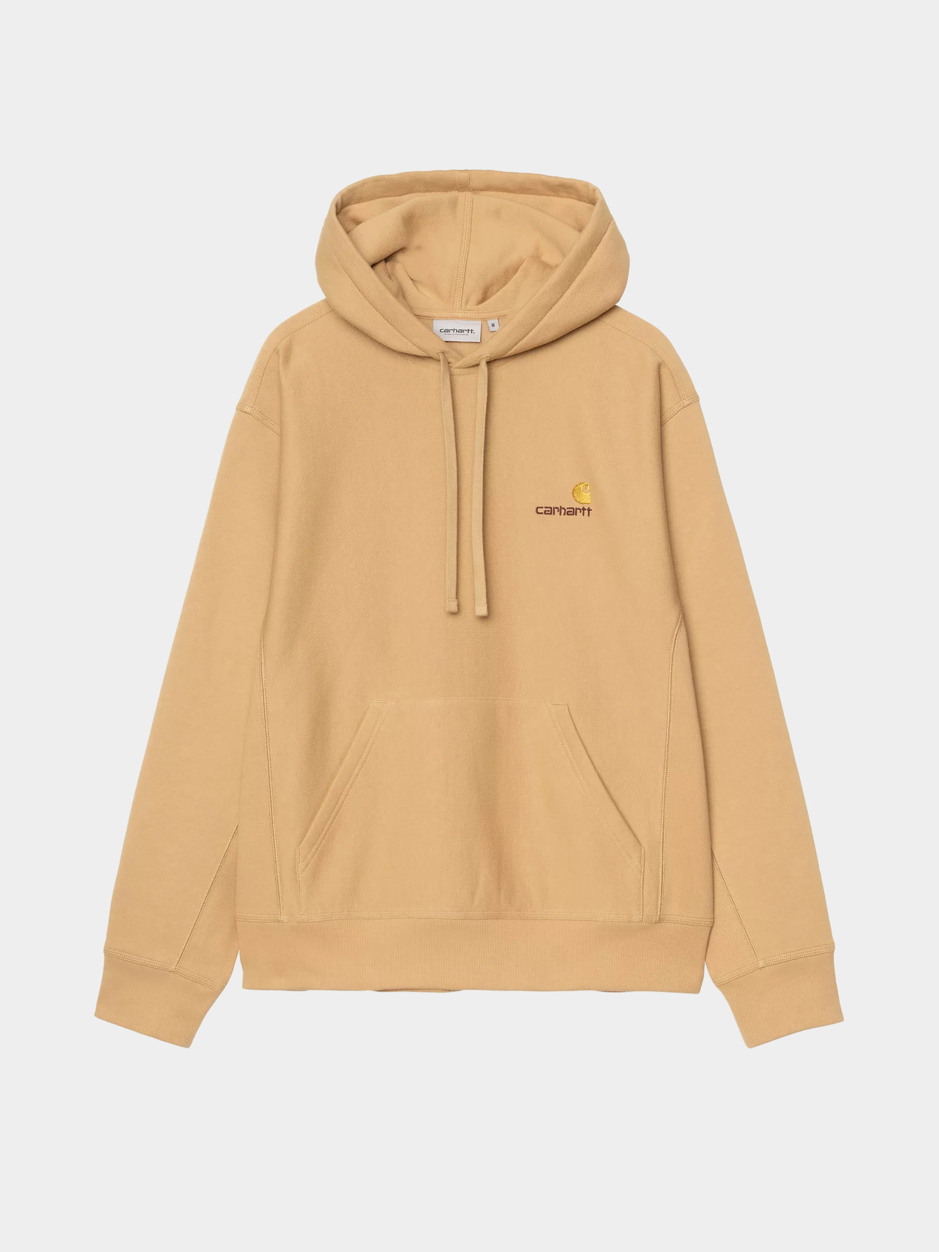 Mikina s kapucňou Carhartt WIP American Script HD (wip dusty h)