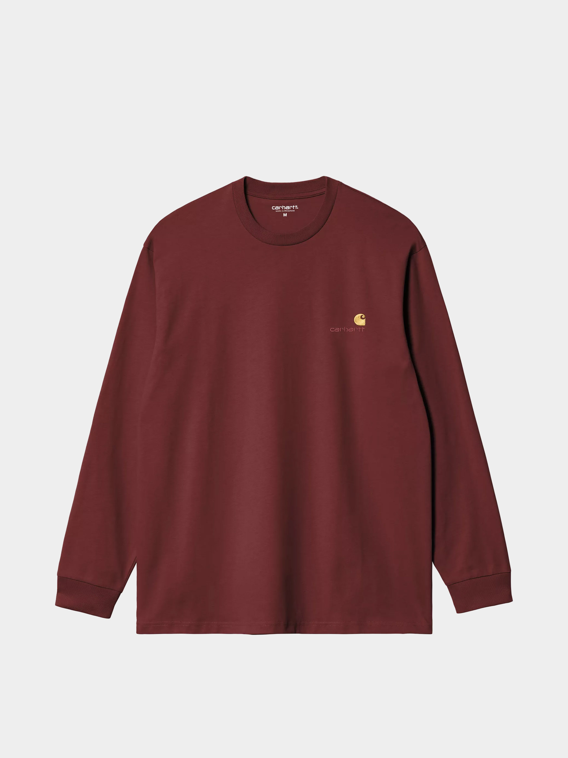 Triko Carhartt WIP American Script (amarone)
