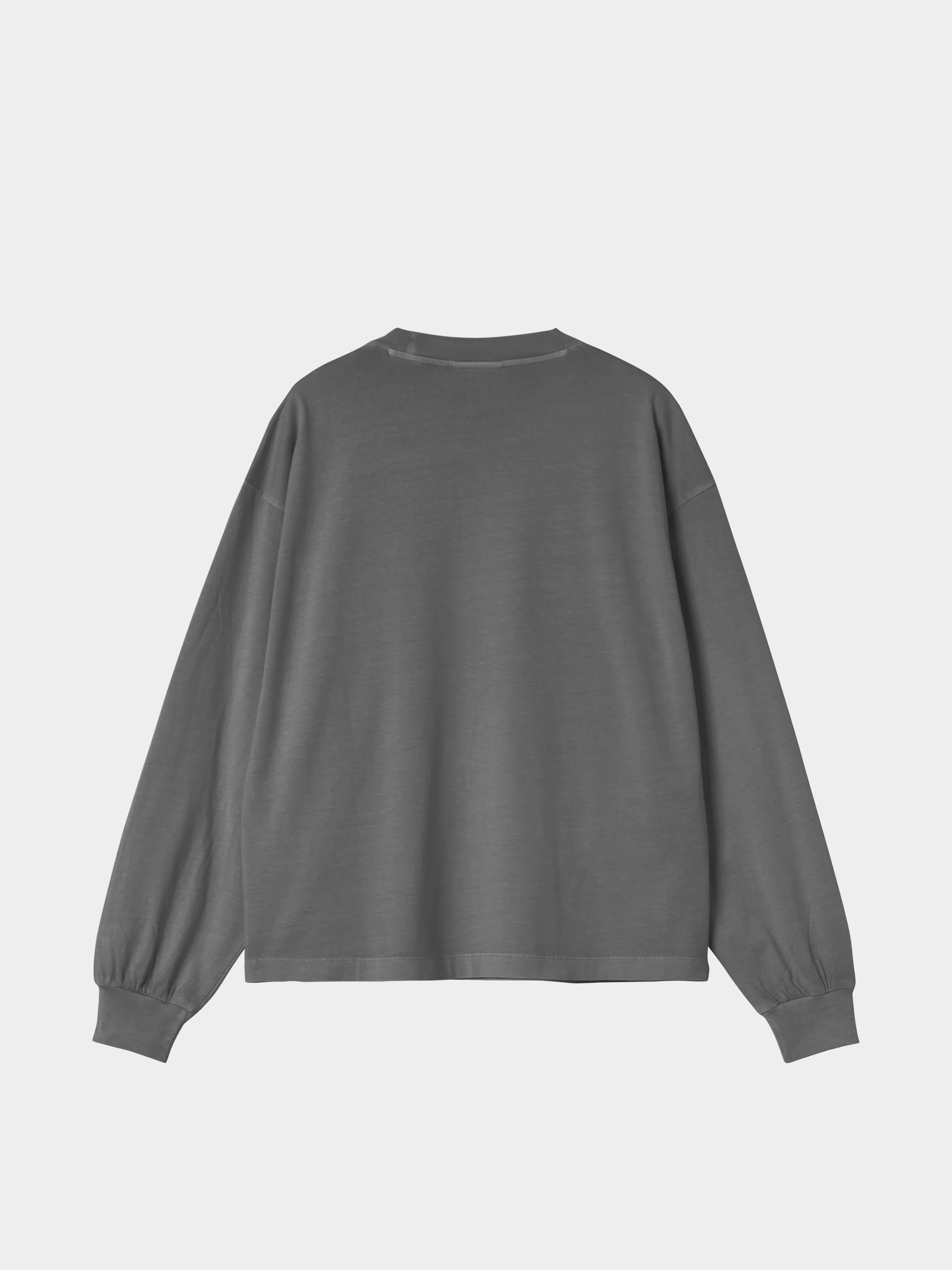 Triko Carhartt WIP Nelson Wmn (black/garment dyed)