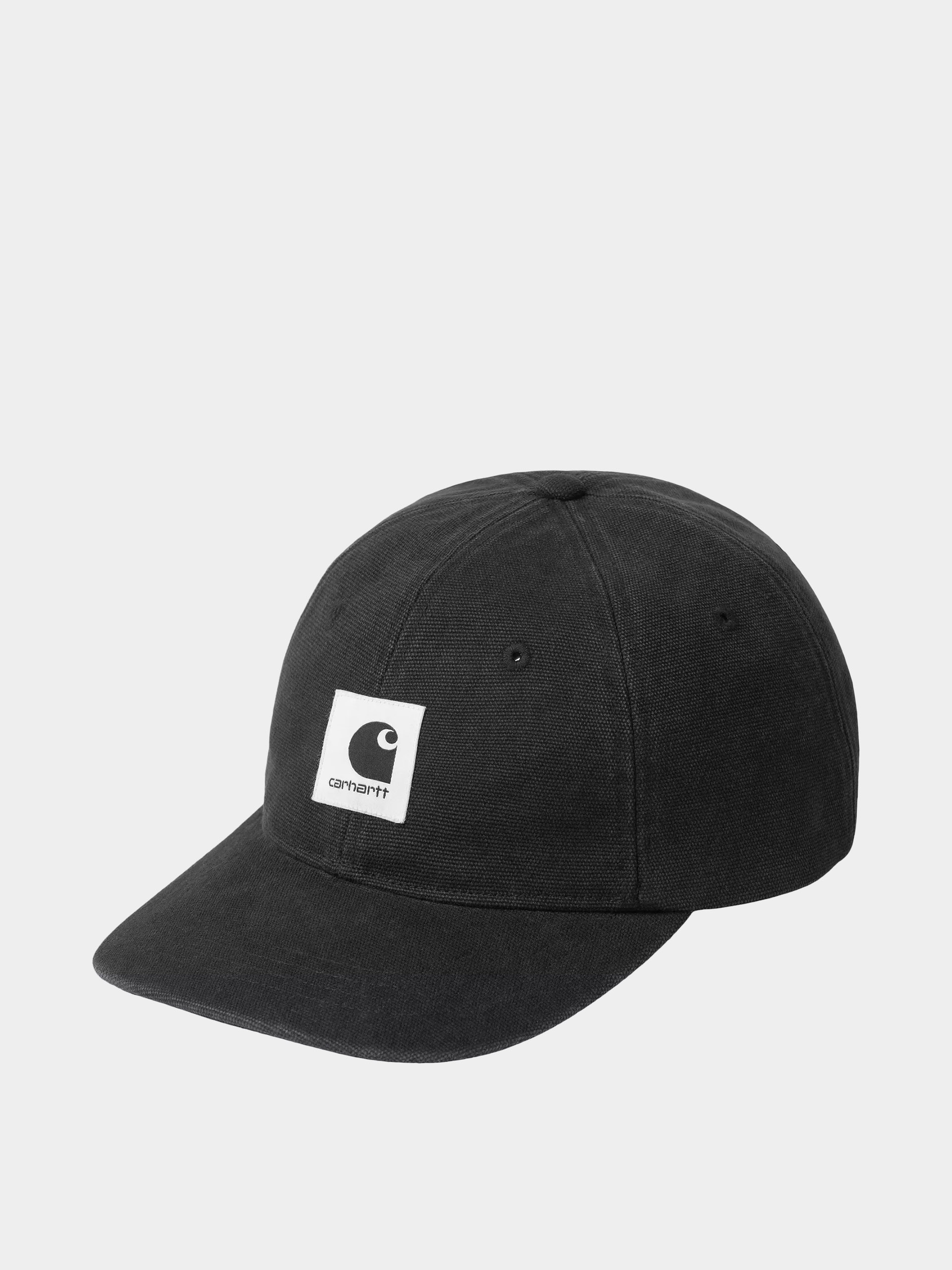 Šiltovka Carhartt WIP Canvas (black/stone washed)