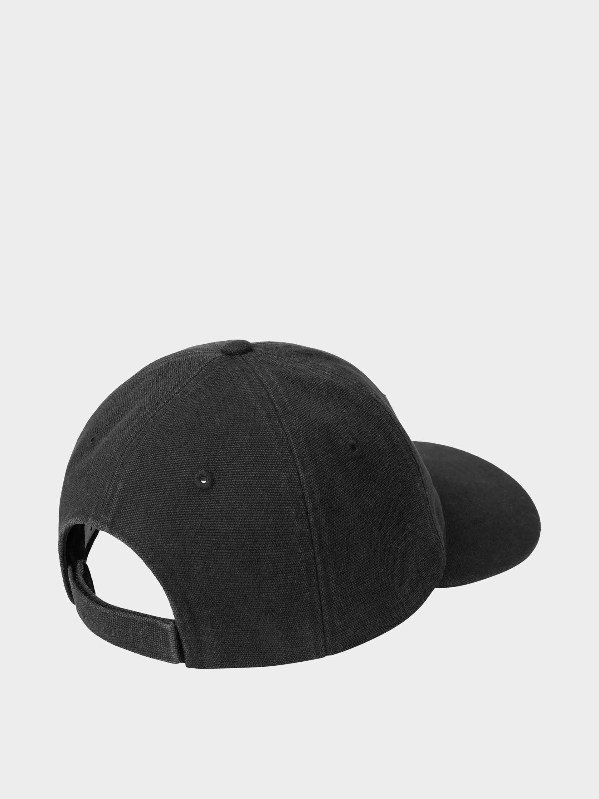 Šiltovka Carhartt WIP Canvas (black/stone washed)
