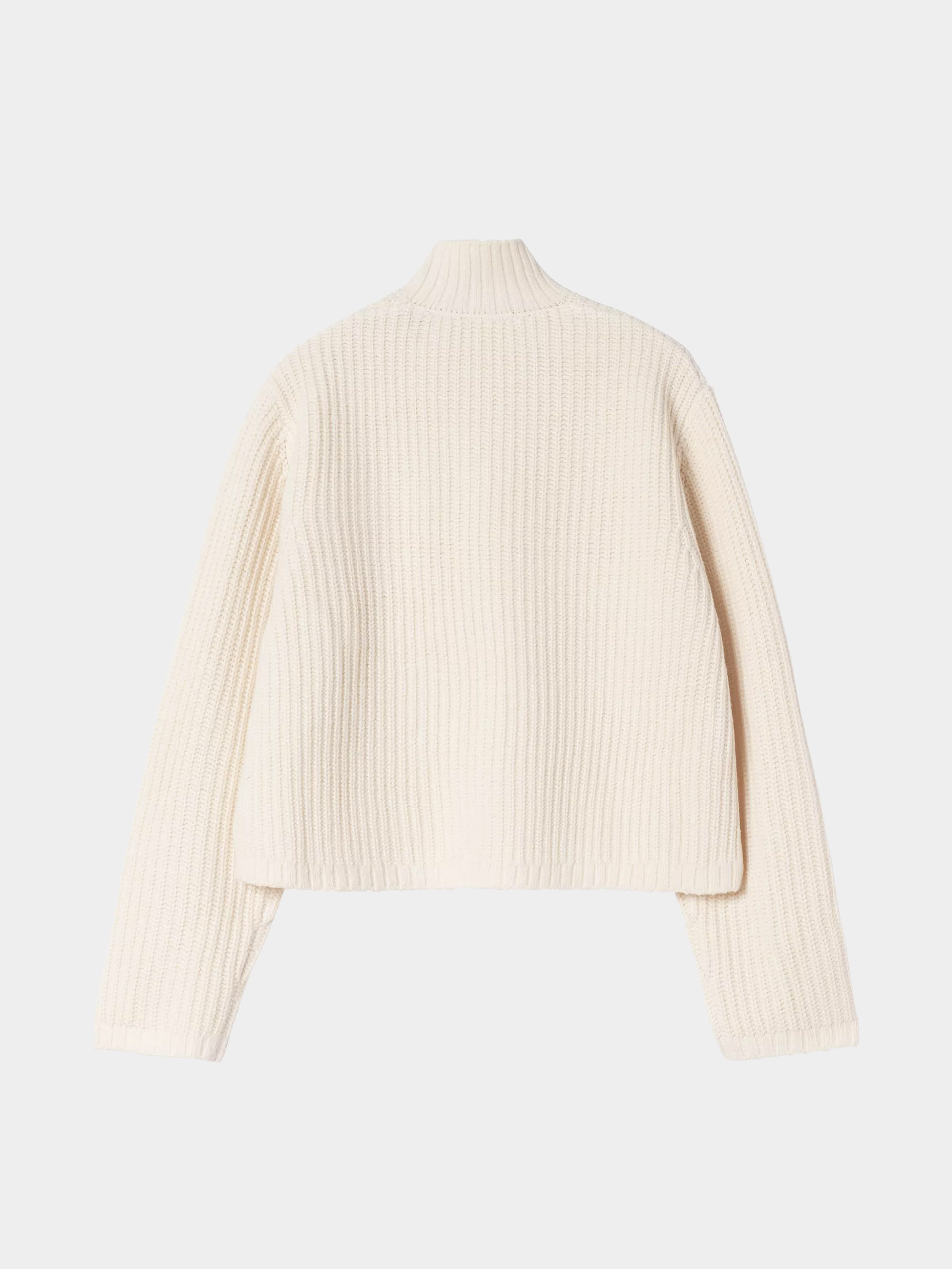 Sveter Carhartt WIP Detroit Half Zip Wmn (natural)