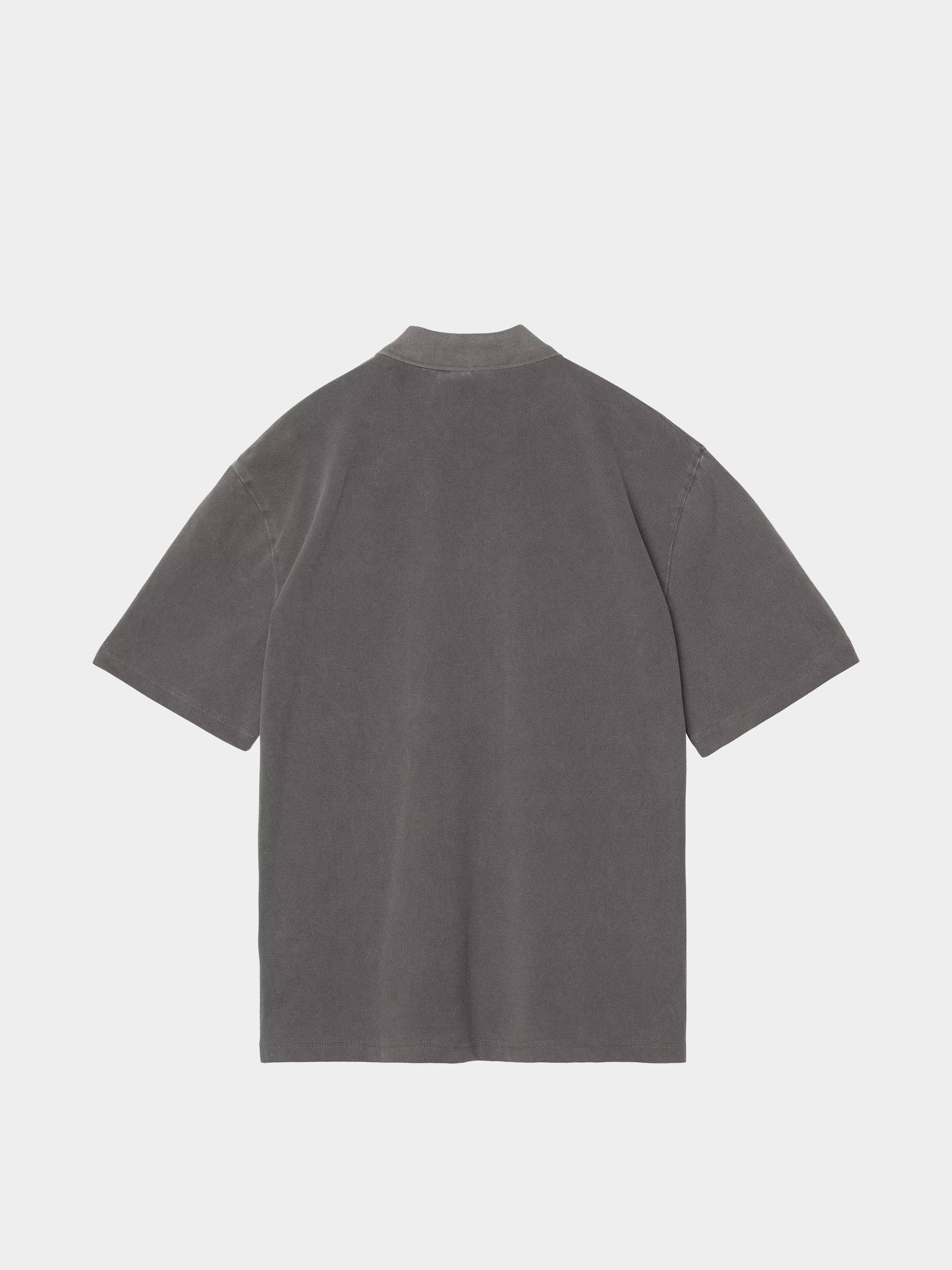 Tričko Carhartt WIP Wayne Polo (black/garment dyed)