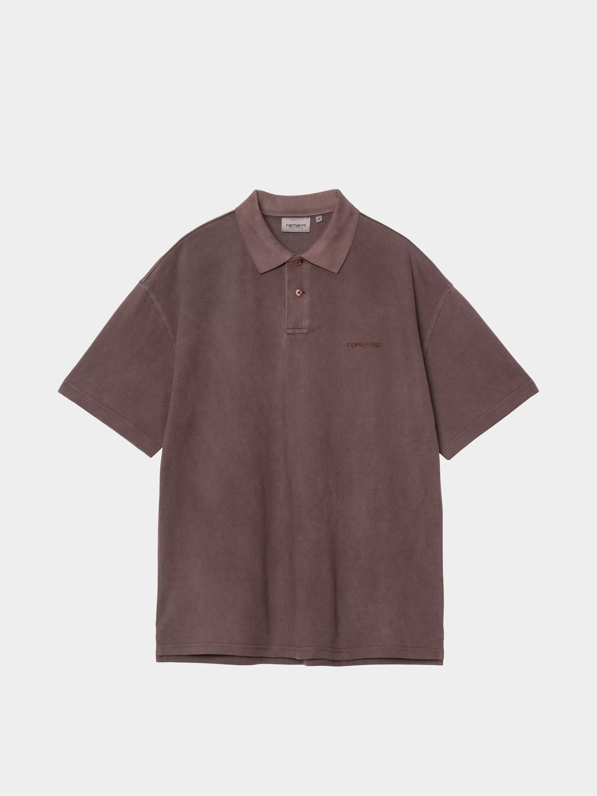 Tričko Carhartt WIP Wayne Polo (palisander/garment dyed)