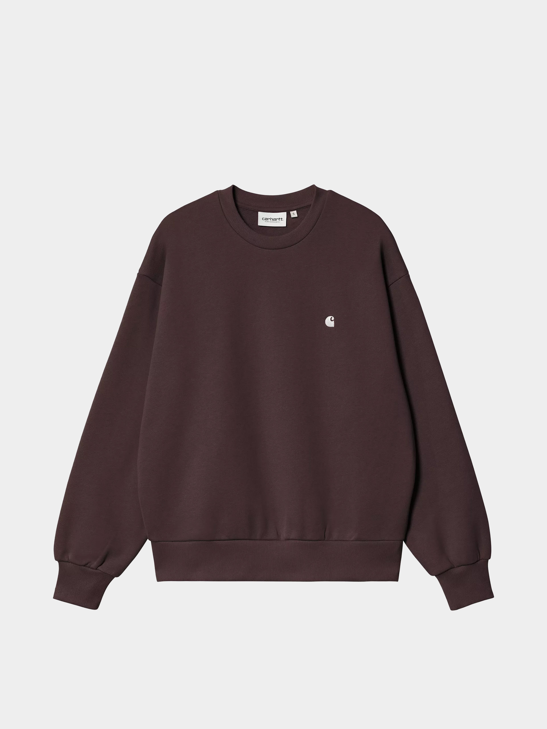 Mikina Carhartt WIP Caseys Wmn (palisander/silver)
